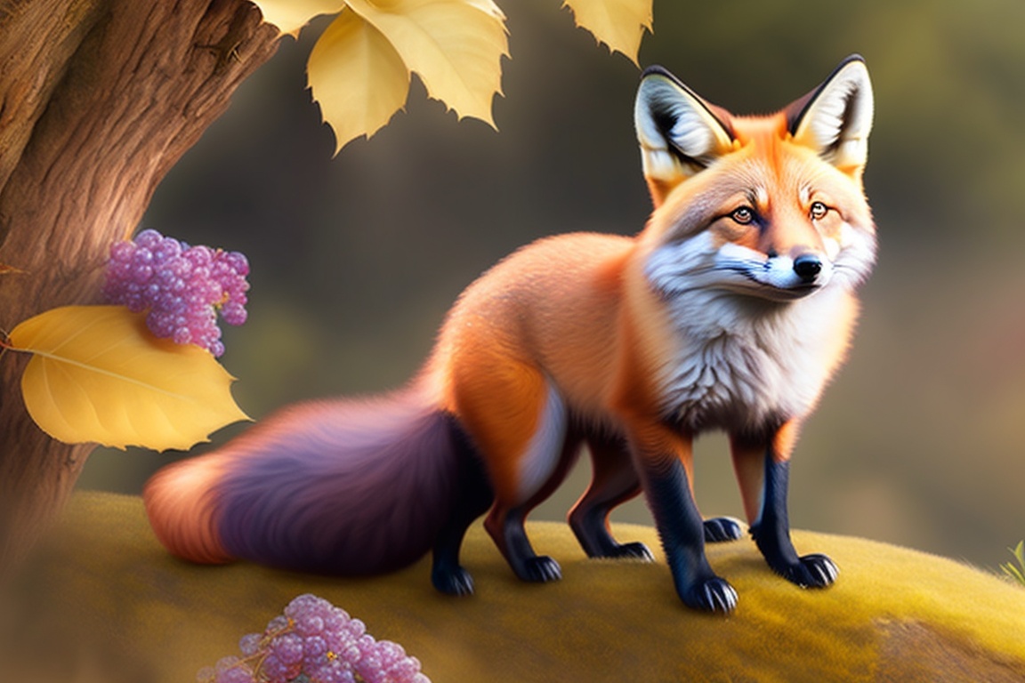 Lexica - In a lush forest, a greedy fox named Max desired more than he ...