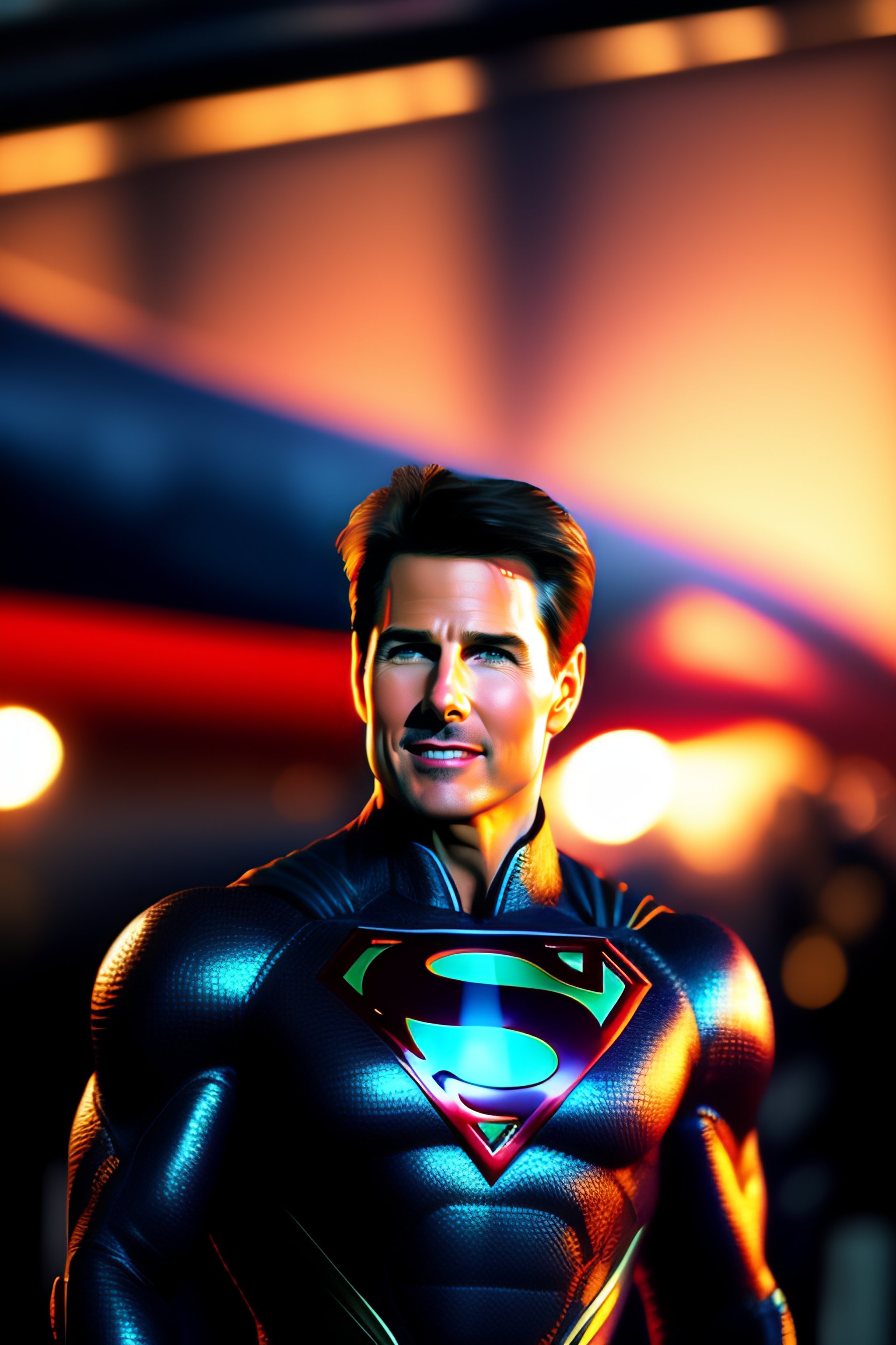 Lexica - Tom Cruise enjoying a Cruise, comic superhero, ultrahd