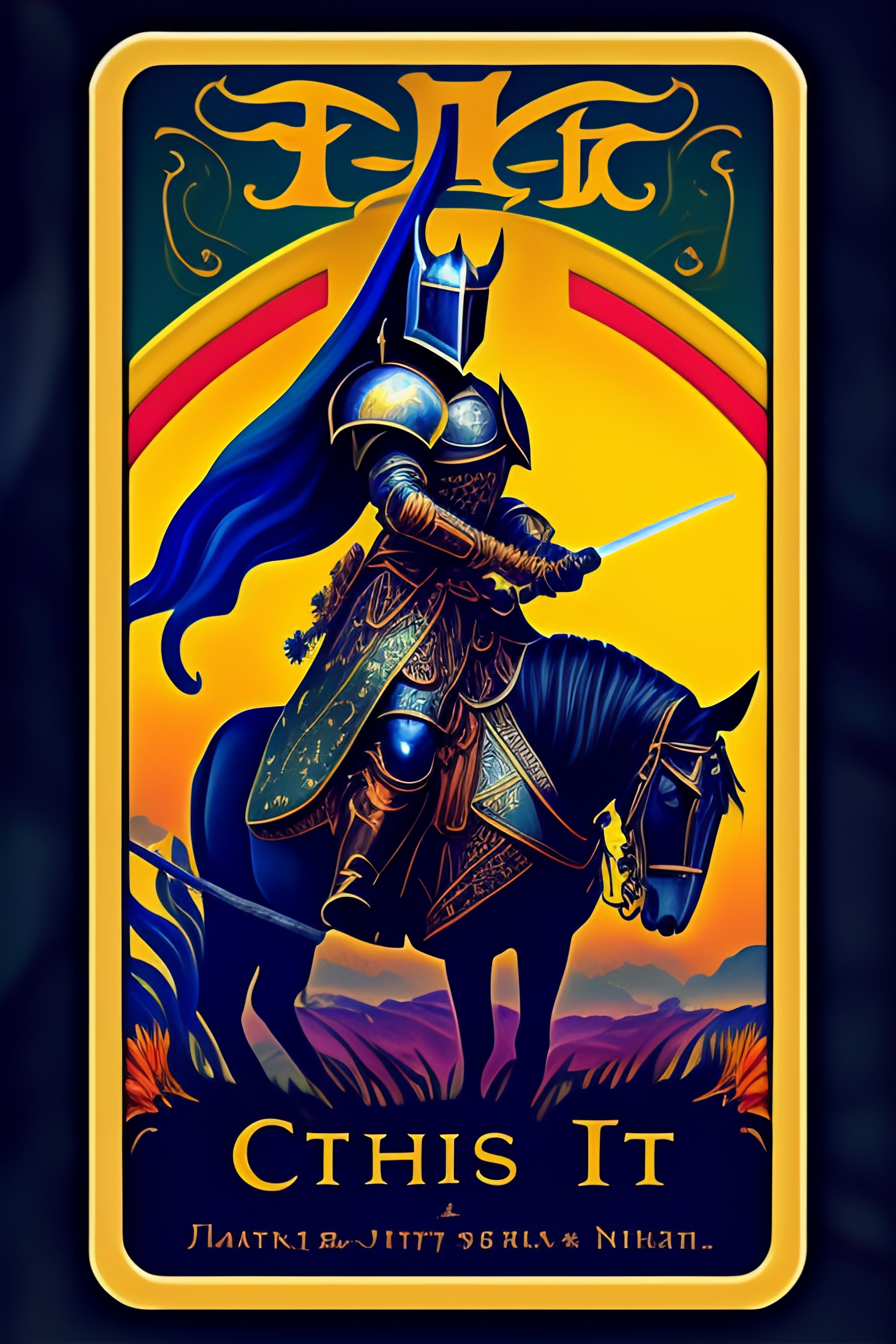 lexica-tarot-card-chaos-knight