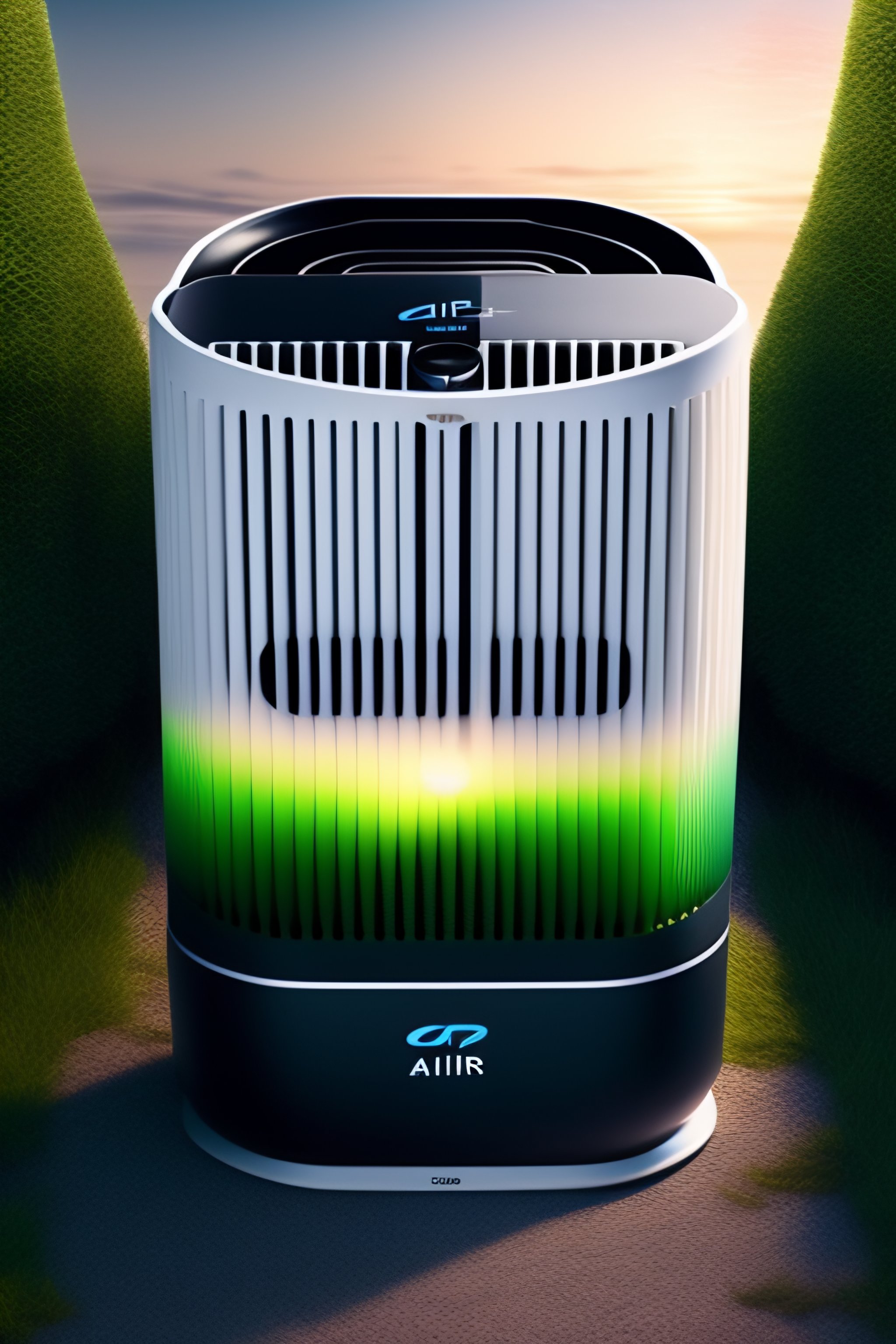 Lexica Air purifier house with the familly