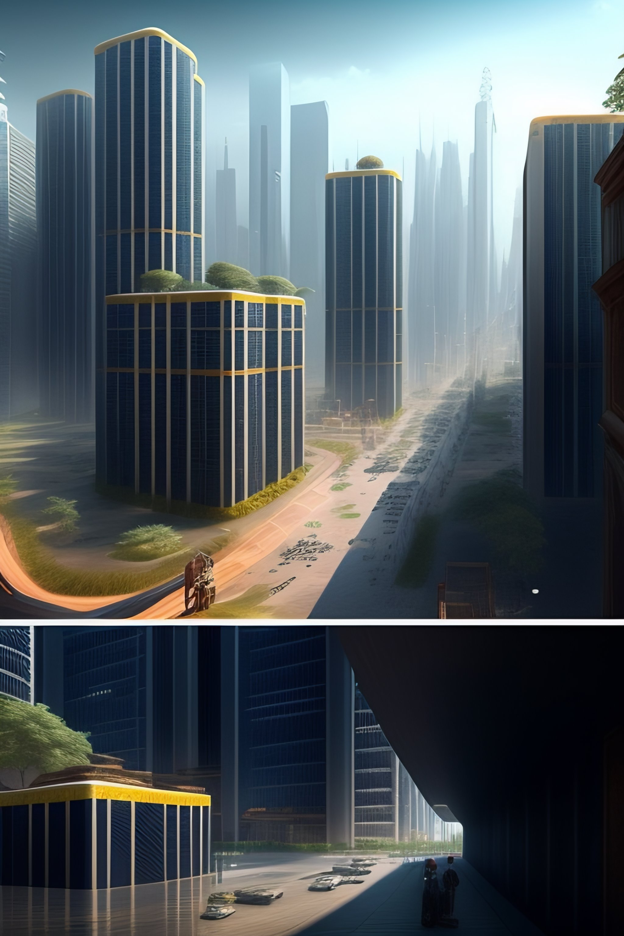 Lexica - A city built within walls to counter infections and the ...