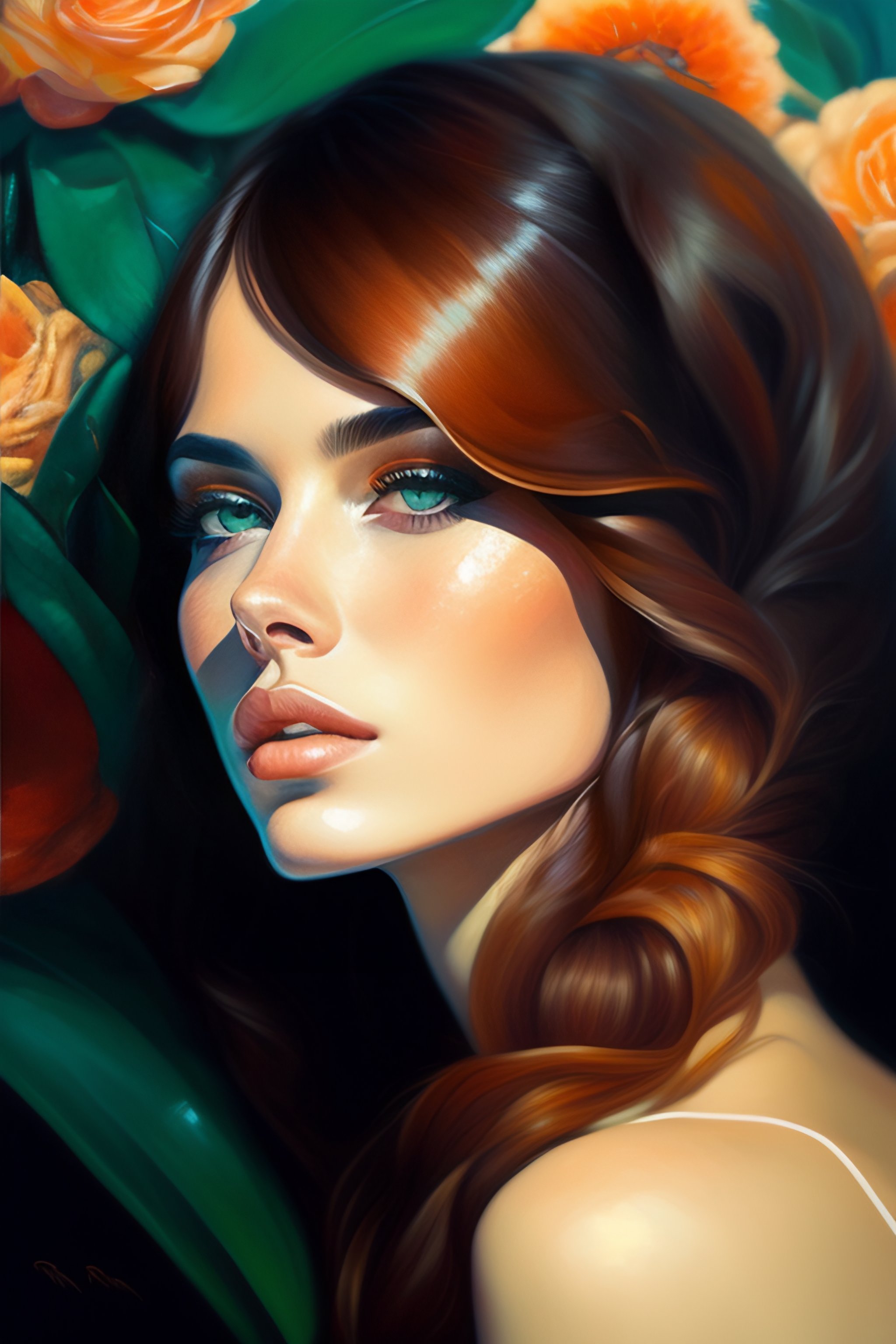 Lexica - A ultradetailed beautiful panting of a stylish woman sitting ...