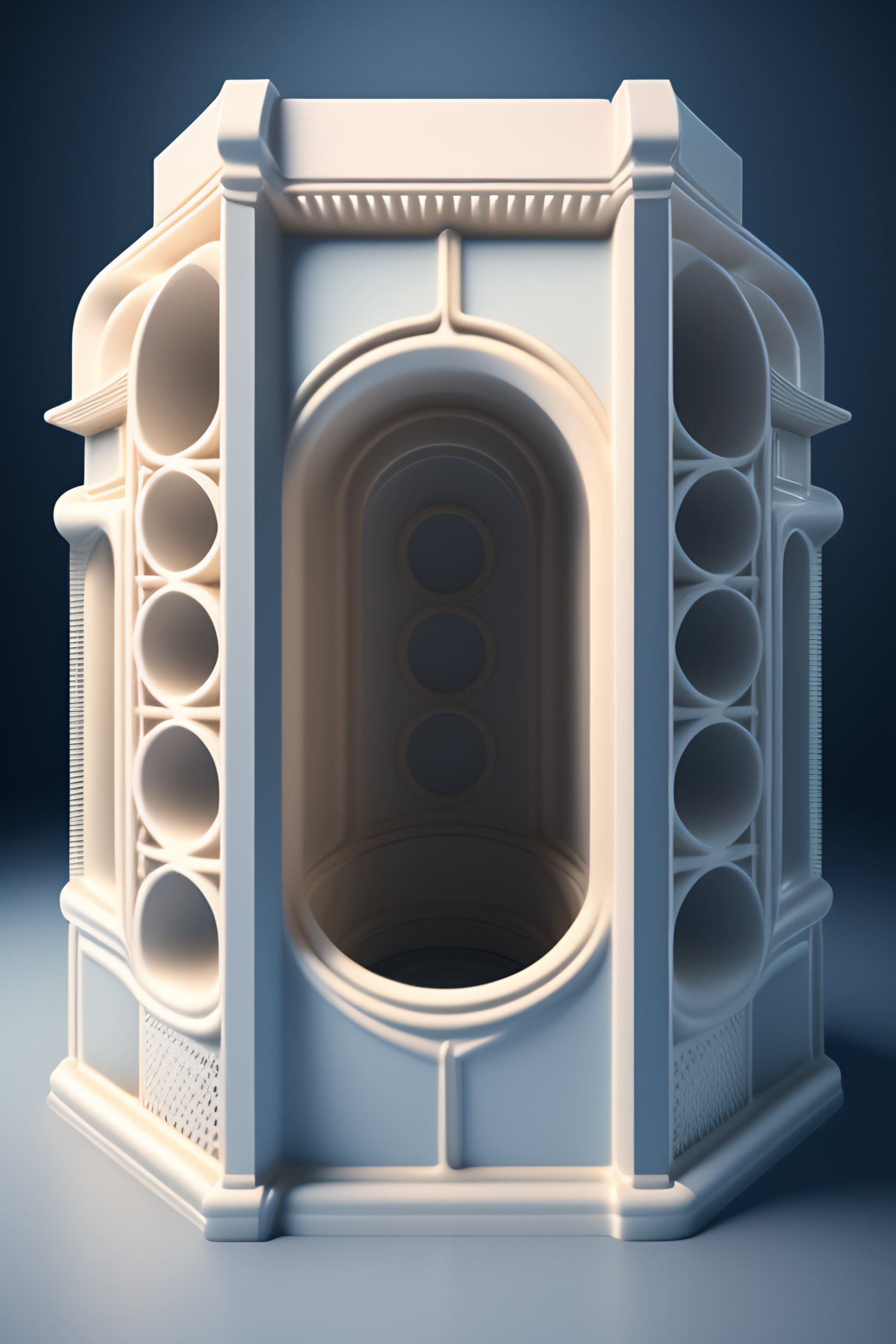 Lexica Urinals, urinal screens, and urinal cakes, Knolling, Knolling