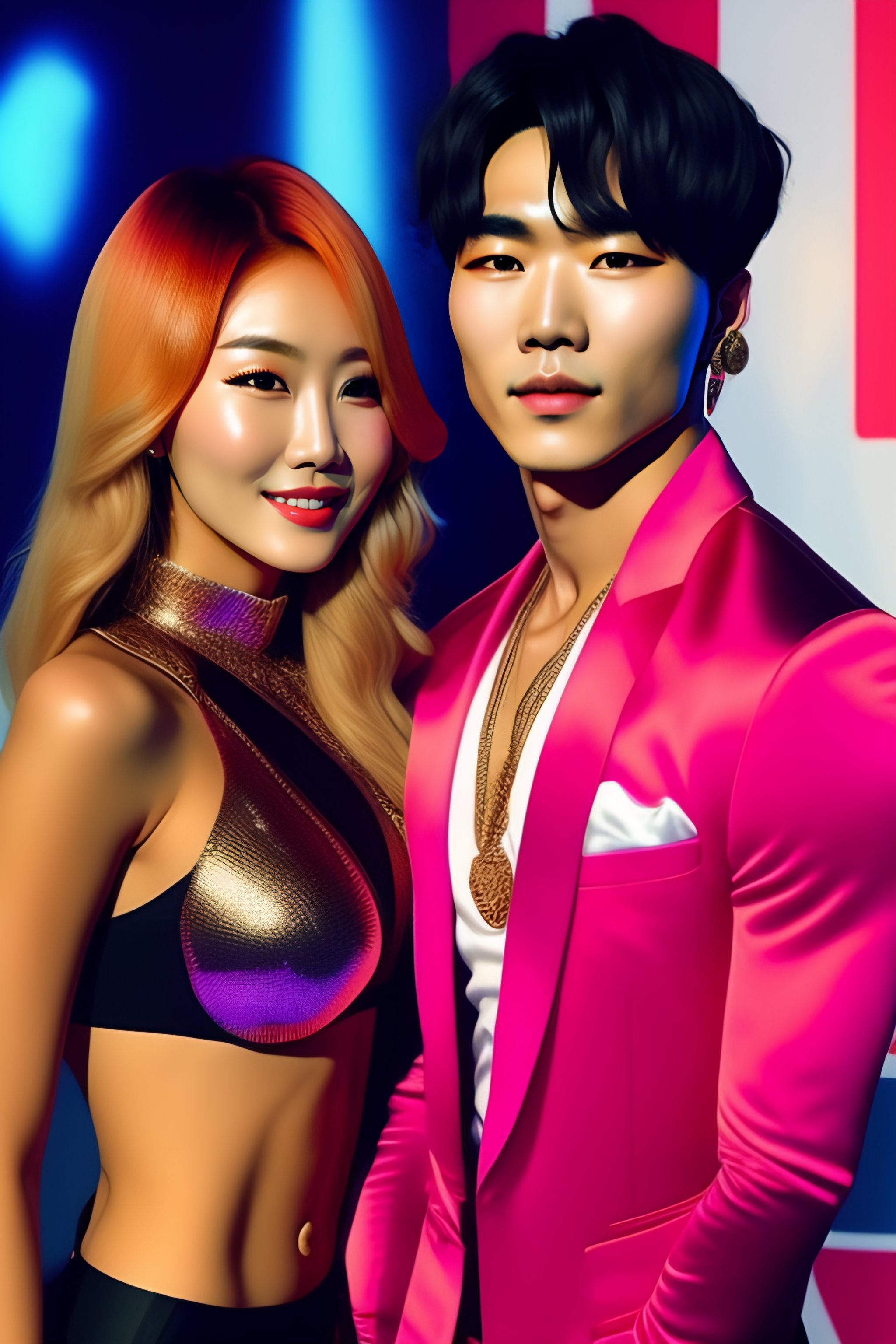Lexica Kpop Idol With A Latin Girl