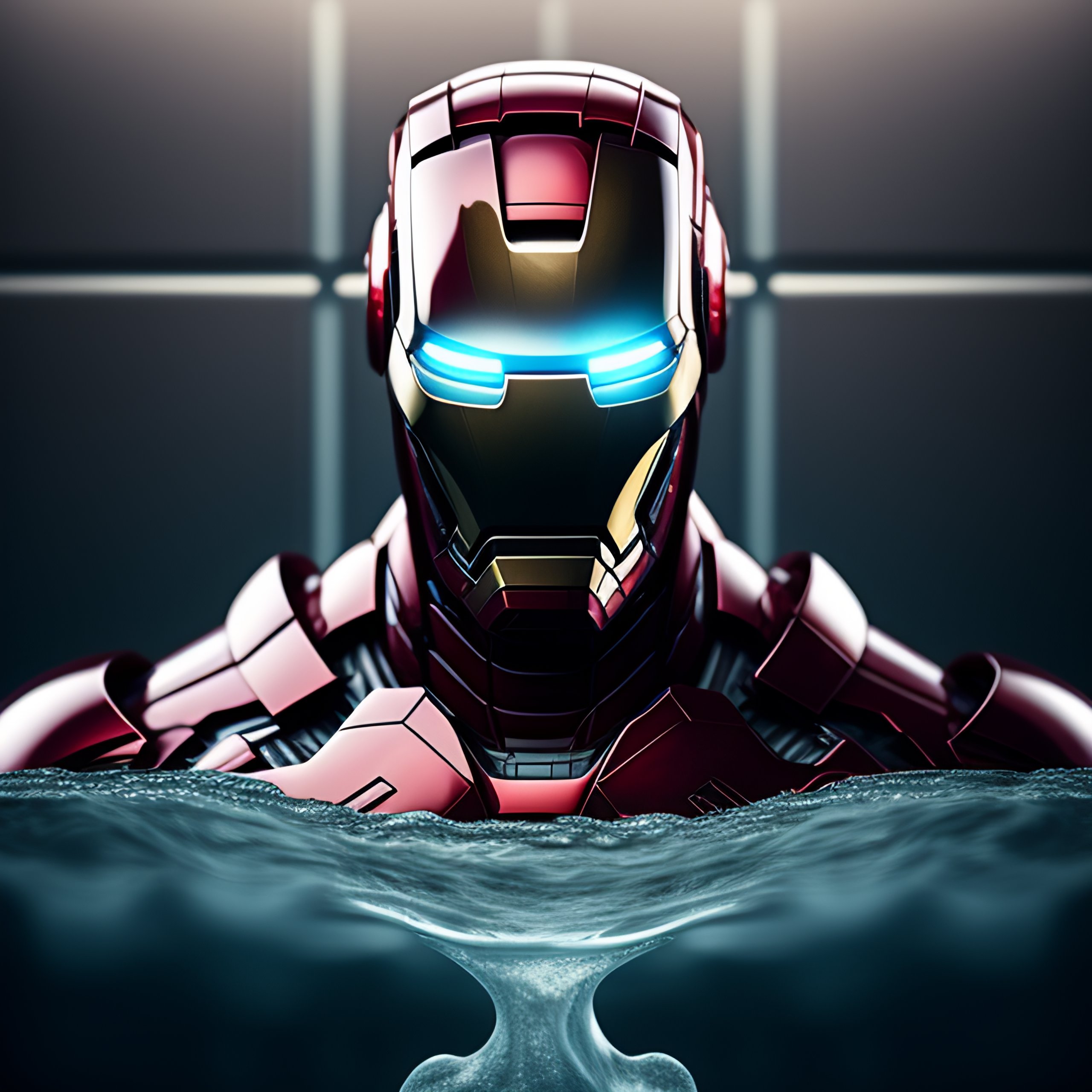 IRON MAN' Water Bottle