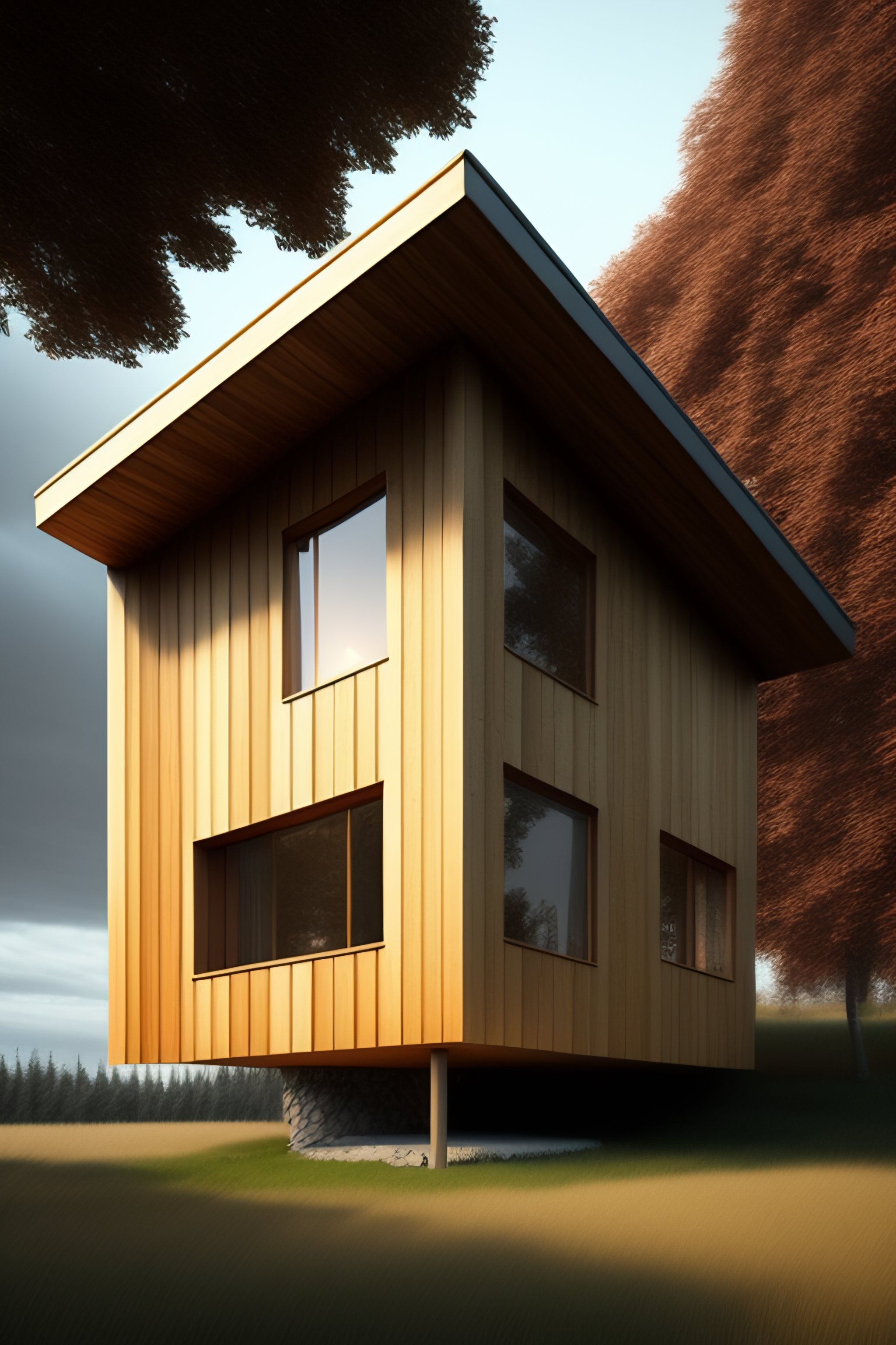 Lexica Wooden House