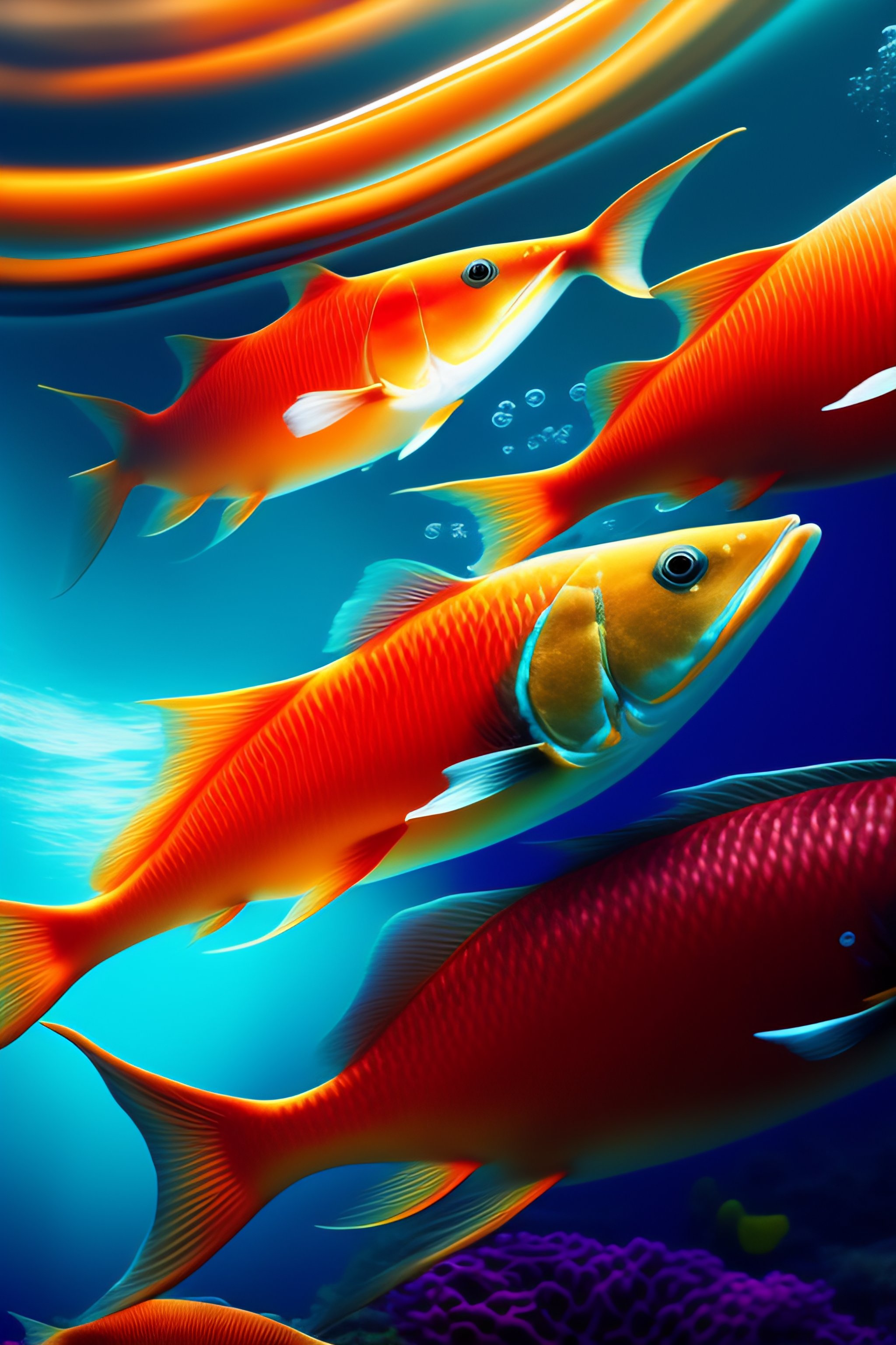 wallpaper ocean fish