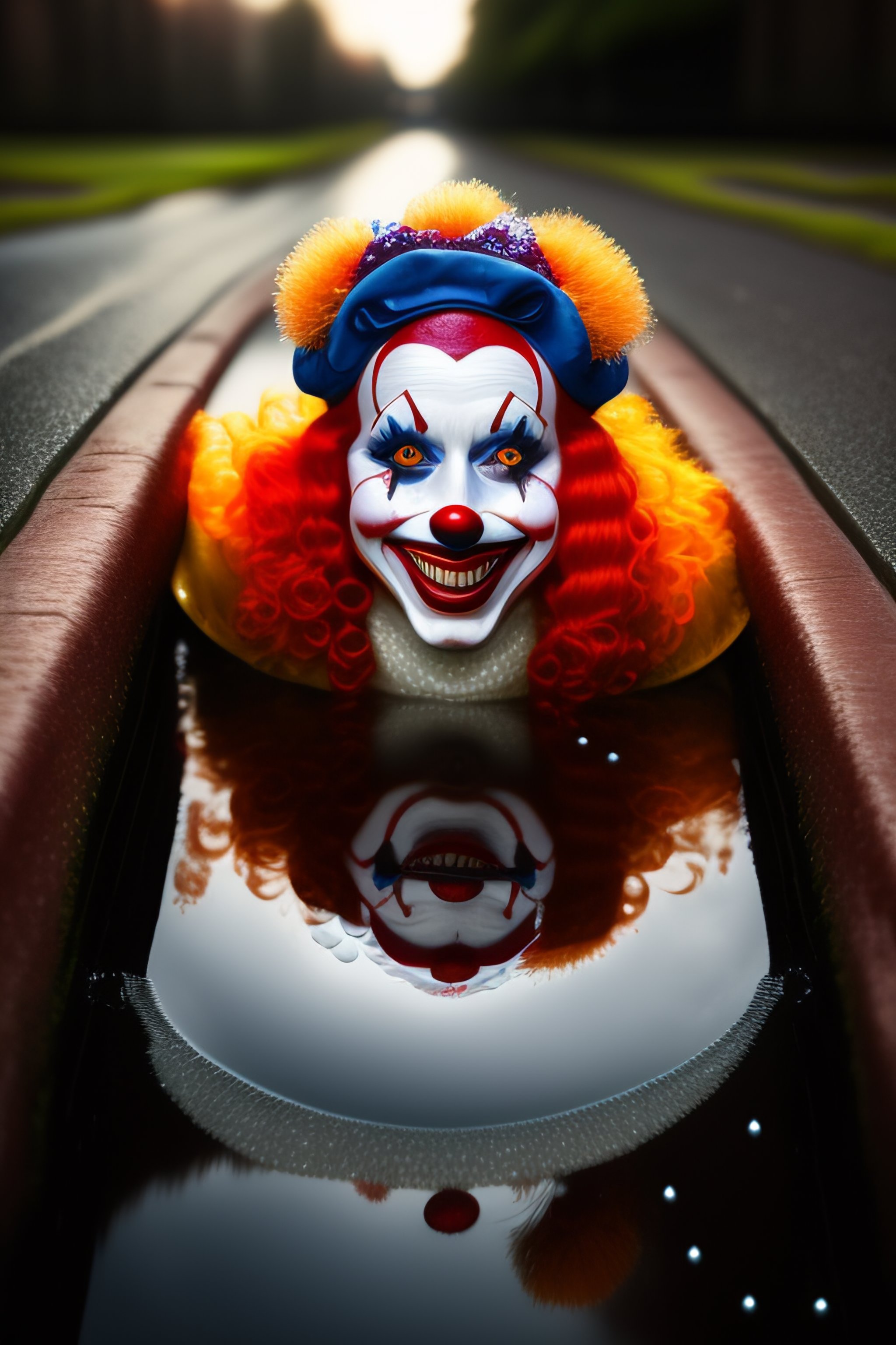 It The Clown In The Drain