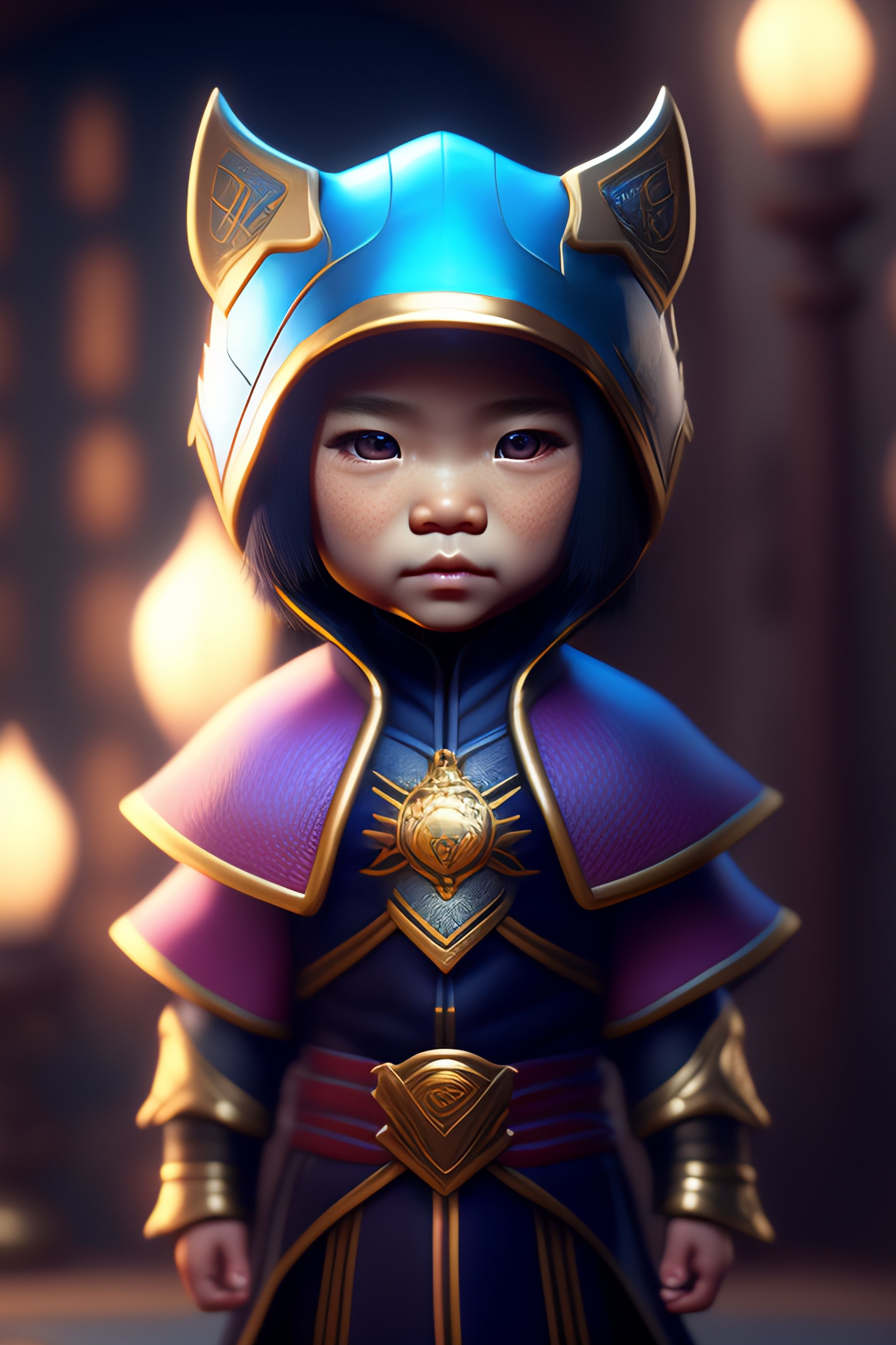 Lexica - Cute and adorable Raiden mortal kombat, unreal engine, cozy ...