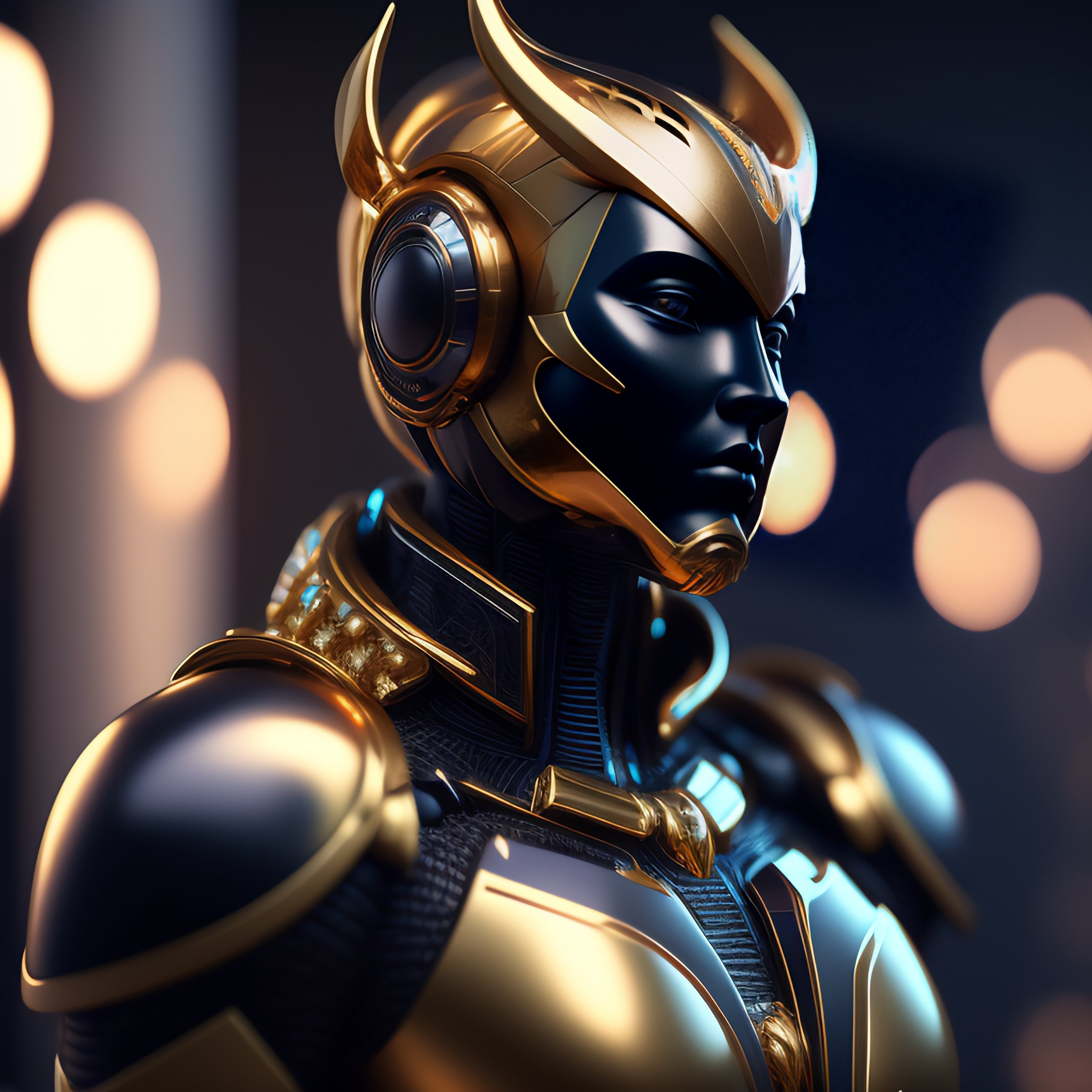 Lexica - The god of Artificial intelligence, simple background, unreal ...