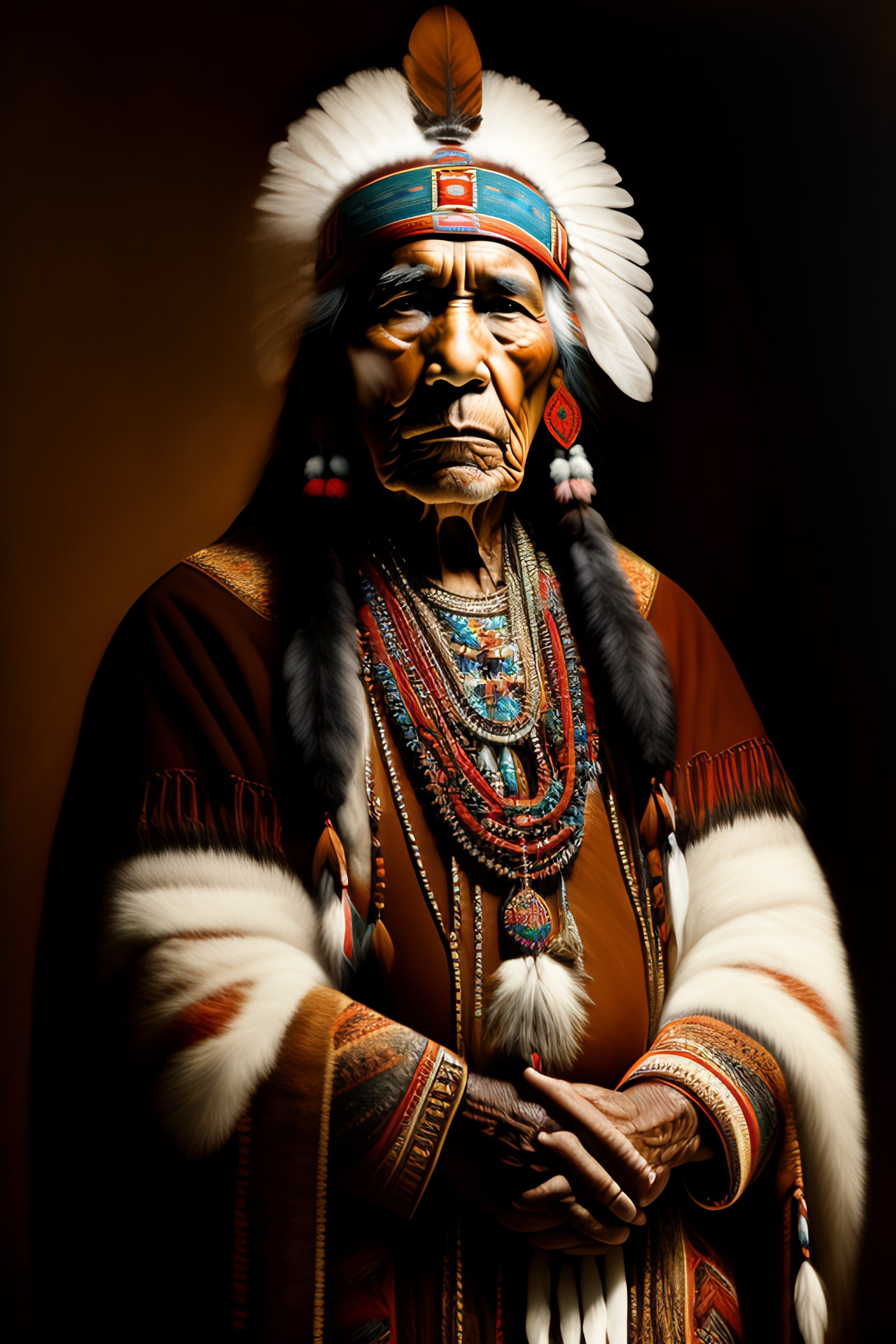 lexica-stoic-native-american-elder-in-a-rembrandt-style-with