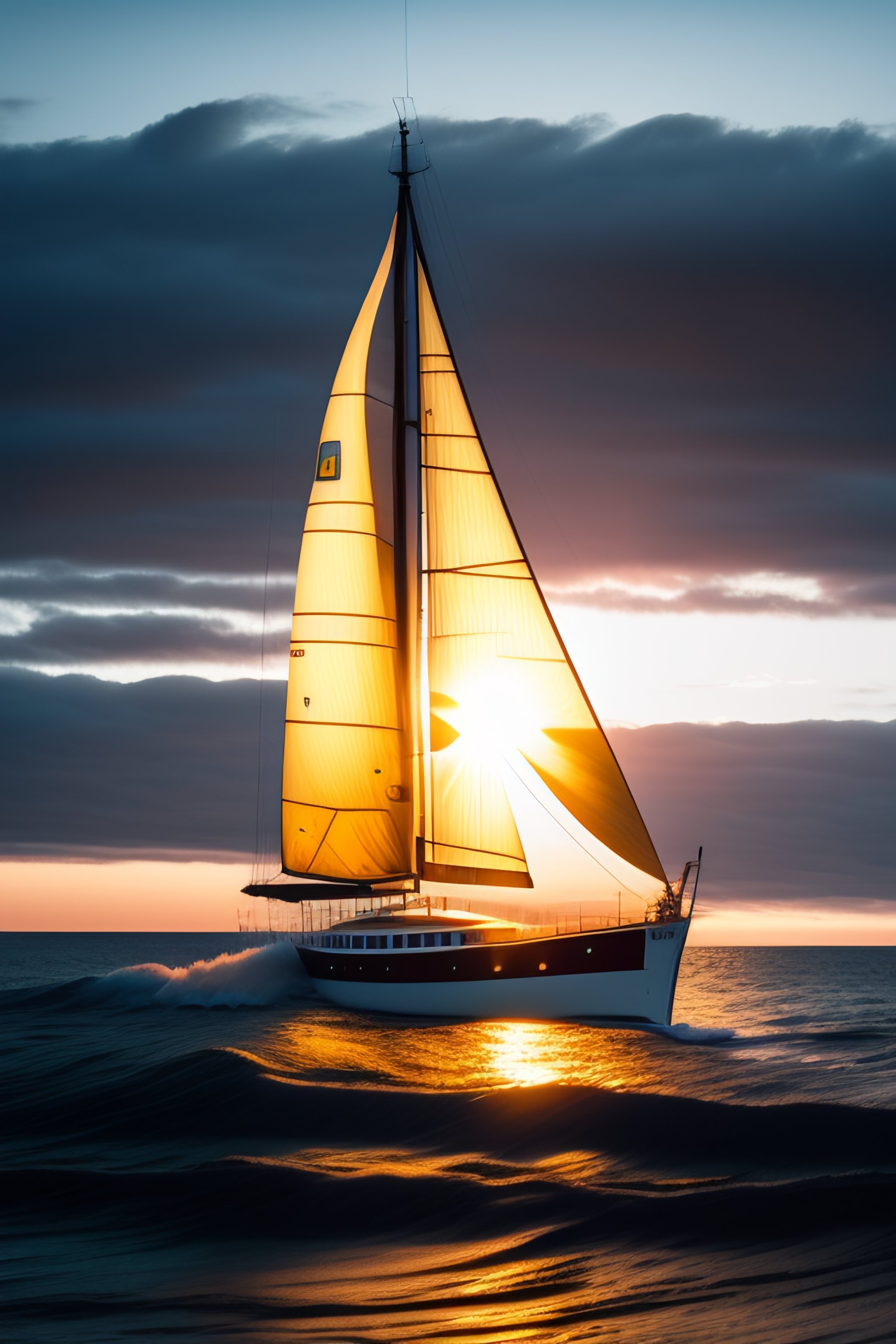 Lexica - Baltic 64!, sailing vessel, yacht, at anchor in torbay, 35mm ...