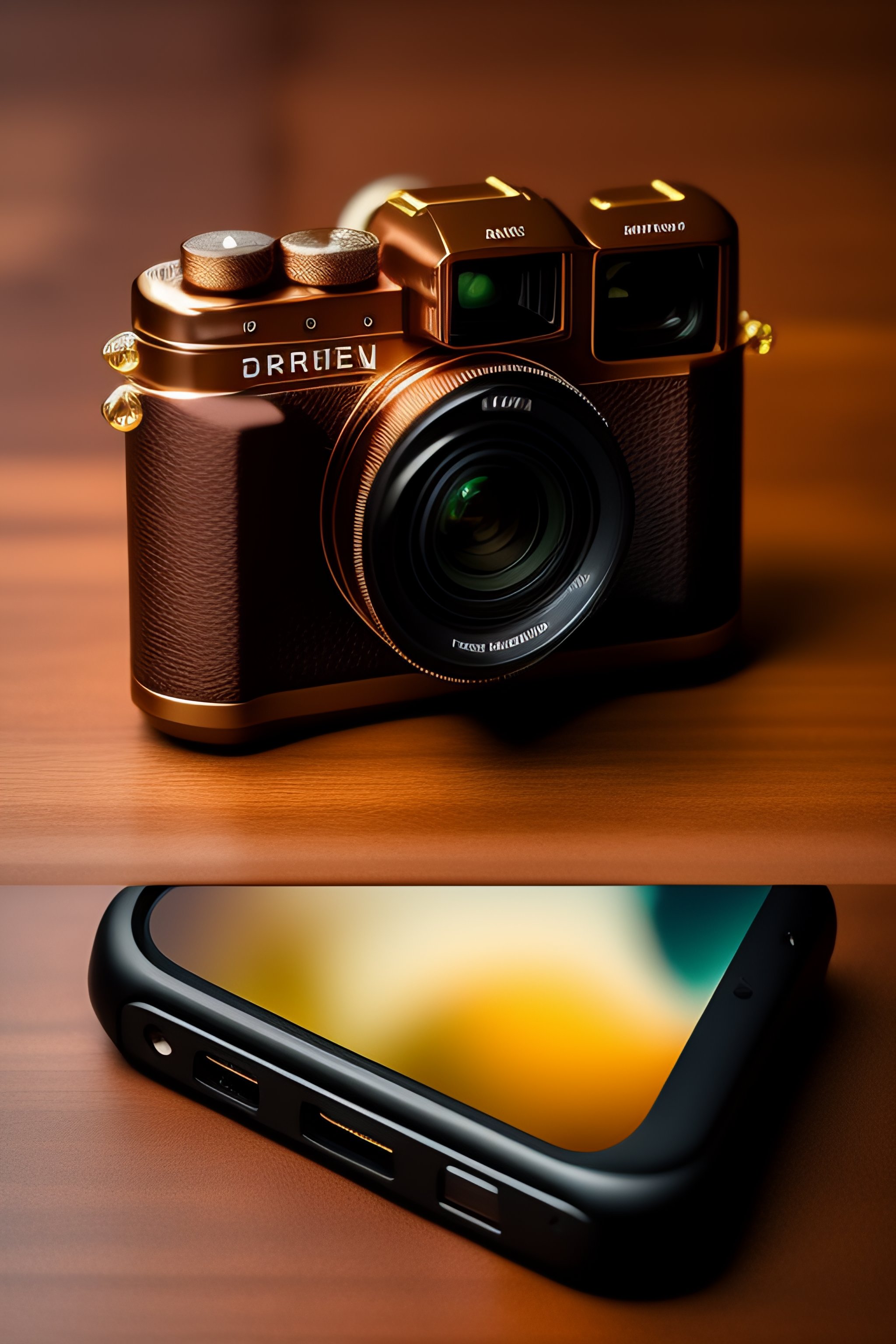 Lexica - Compact camera brown