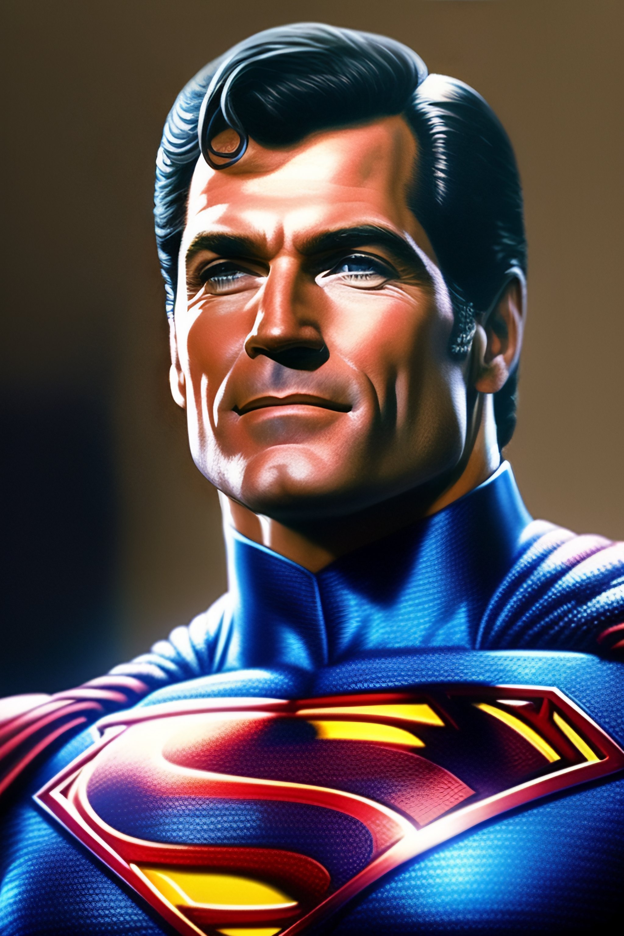 Lexica - A detailed portrait of president Biden as superman