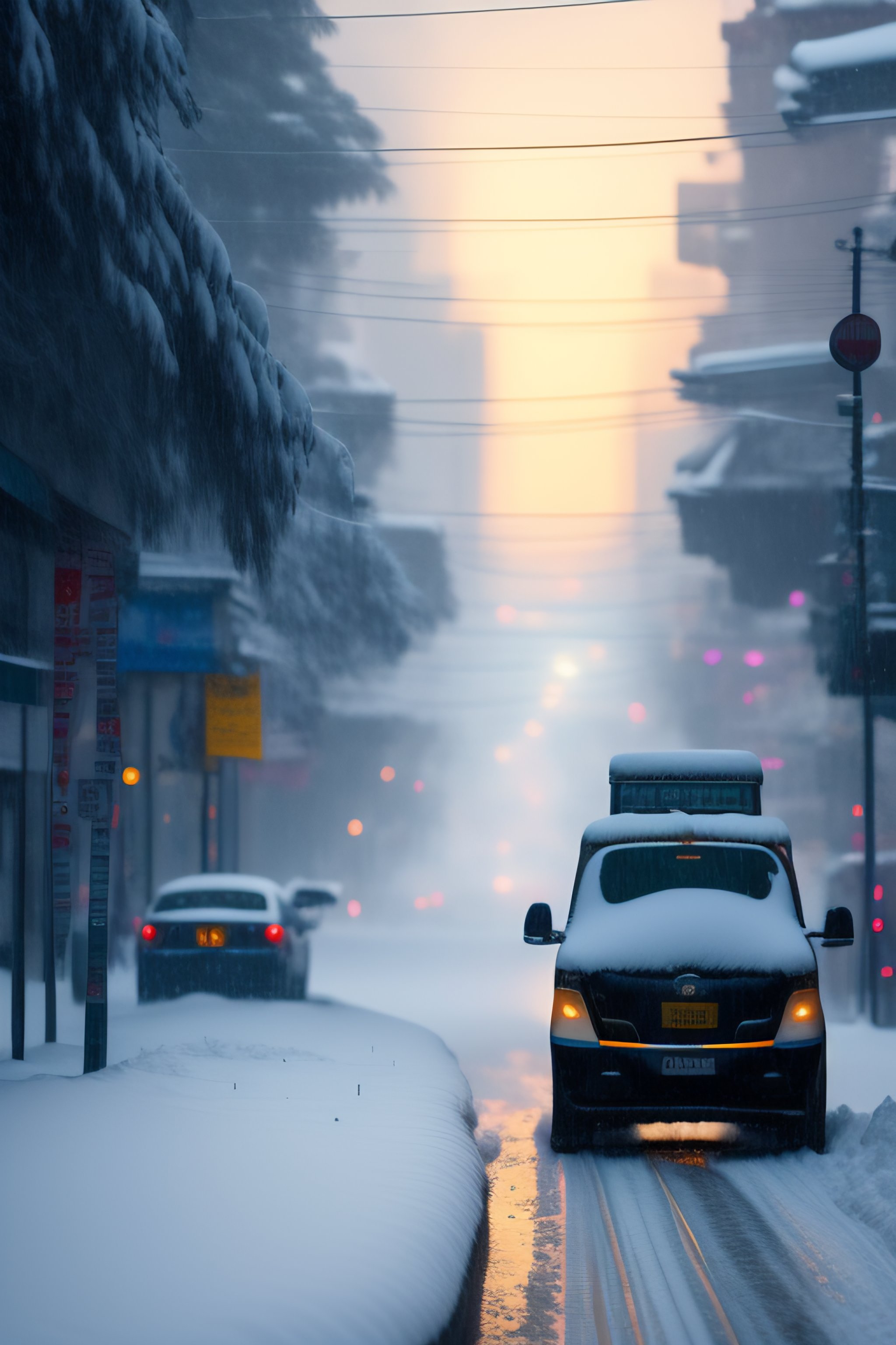 Lexica 916, snow laden,kolkata, photo, 8k