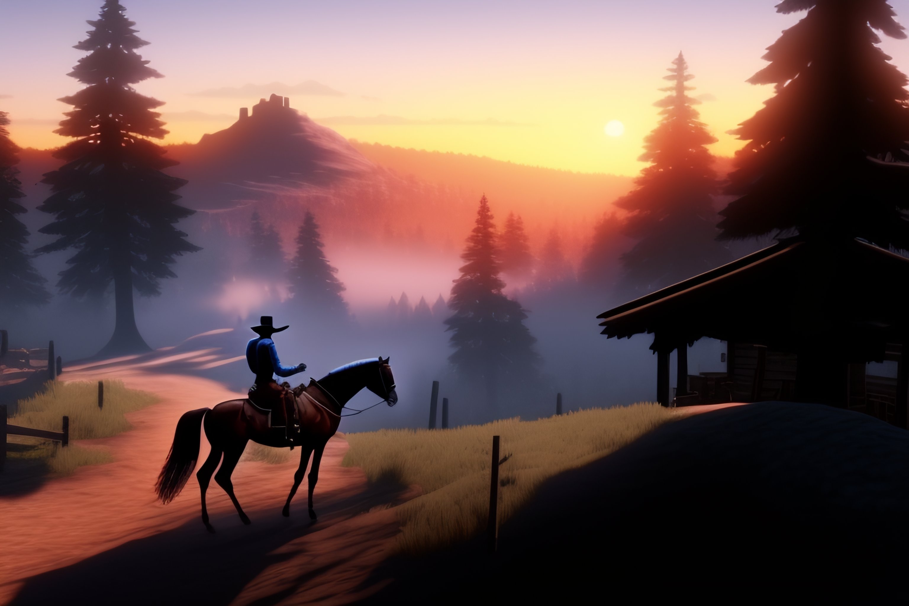 Lexica - Red dead redemption 2 as a 1990s 16-bit point-and-click ...