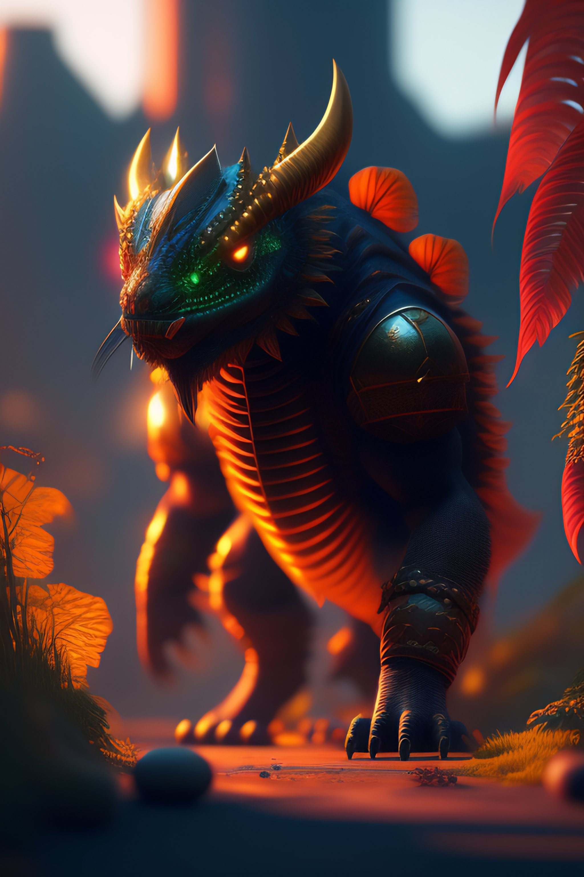 Lexica - Creature monster slum adam adamowicz illustration character ...