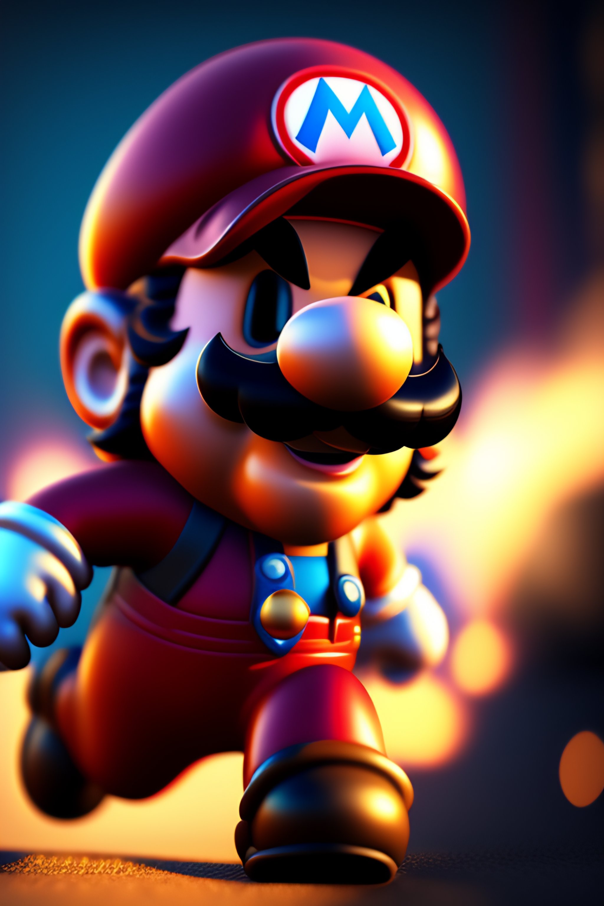 Lexica - Mario bross, highly detailed, unreal engine 5, extremely ...