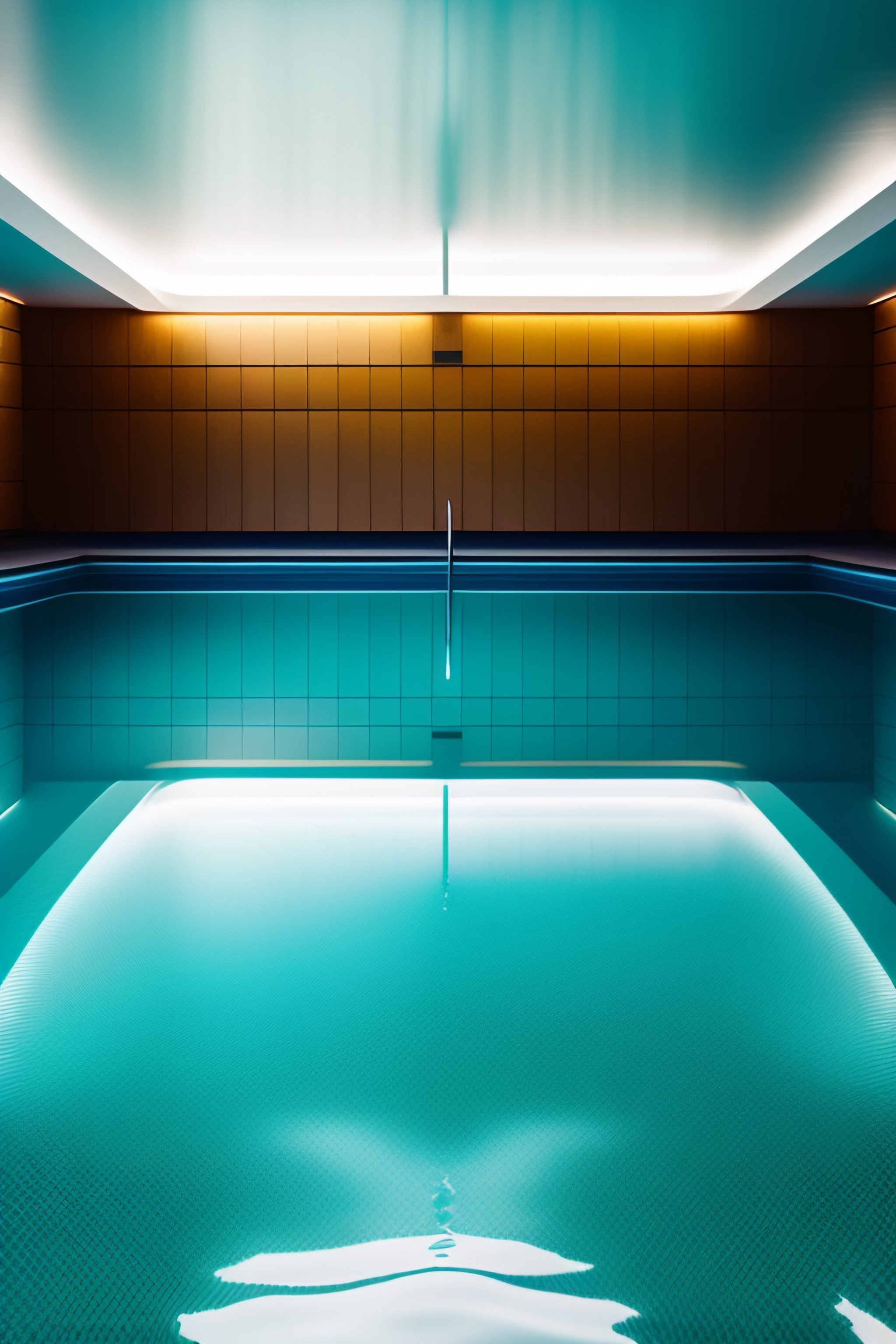 Lexica - Portrait of space in a Swimmingpool
