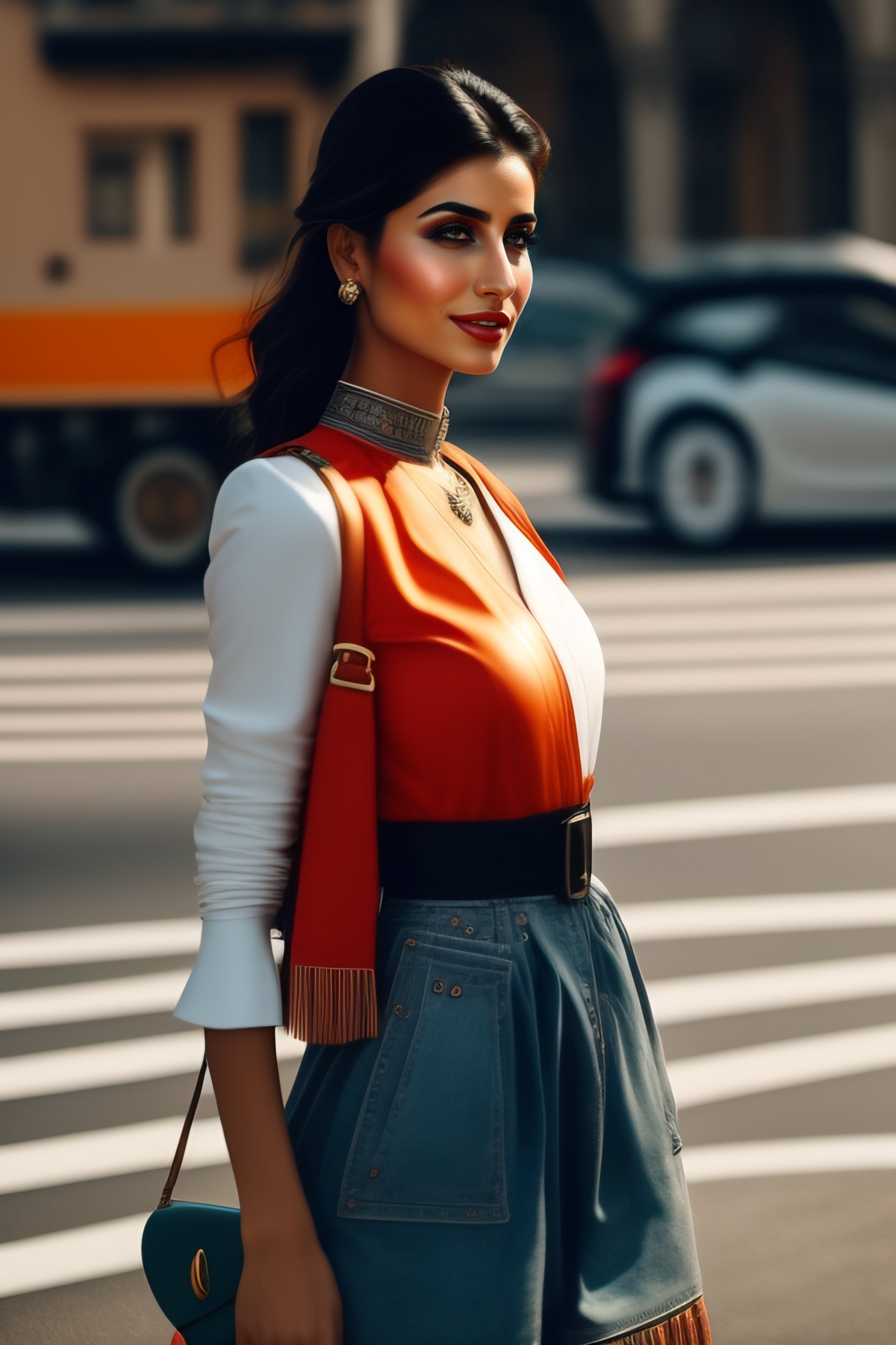 Lexica - Turkish girl in modern fashion
