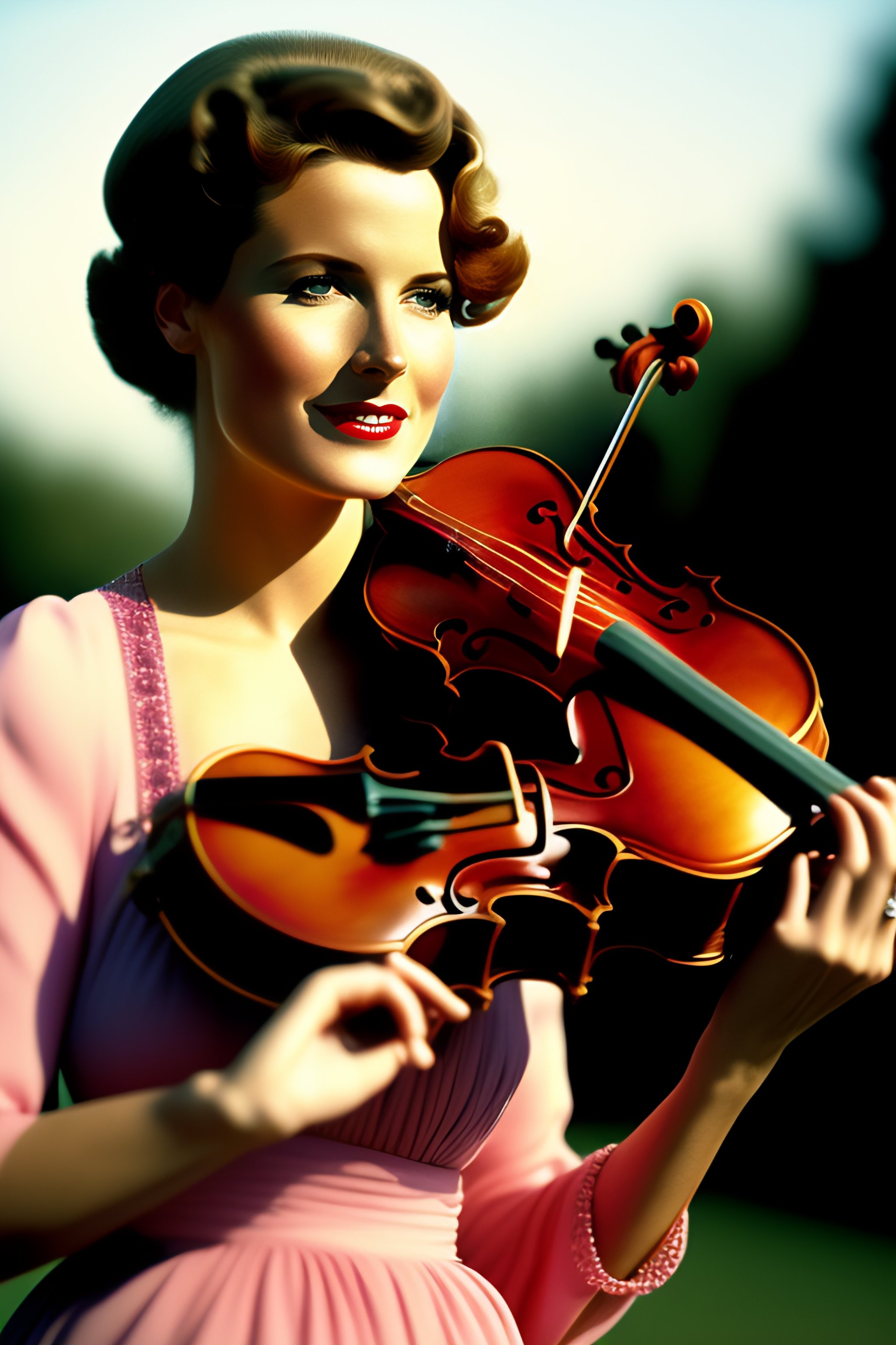 Lexica Jane austin playing violin