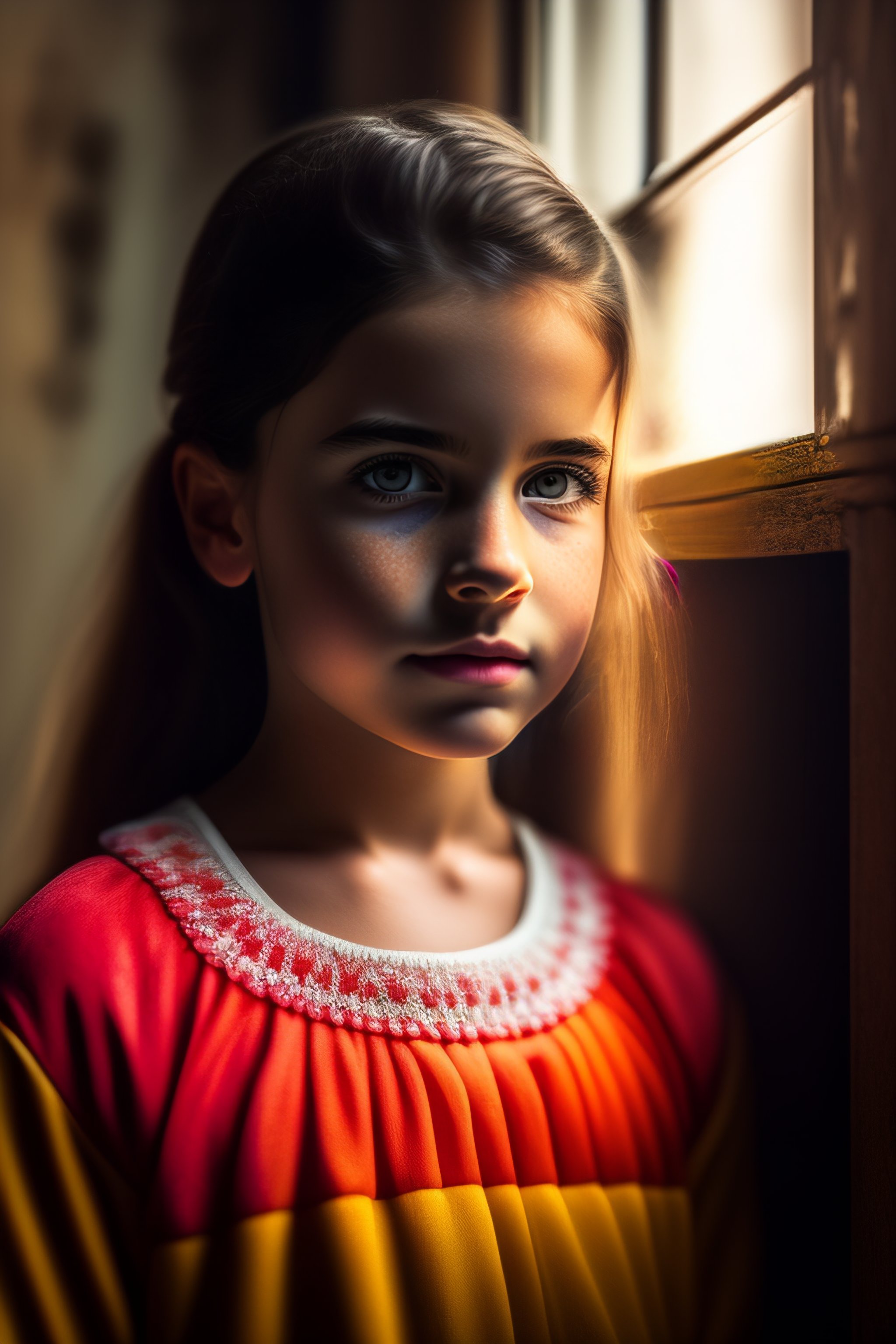 Lexica - Ultra reallistic, 8k, medium shot portrait of a girl in an ...