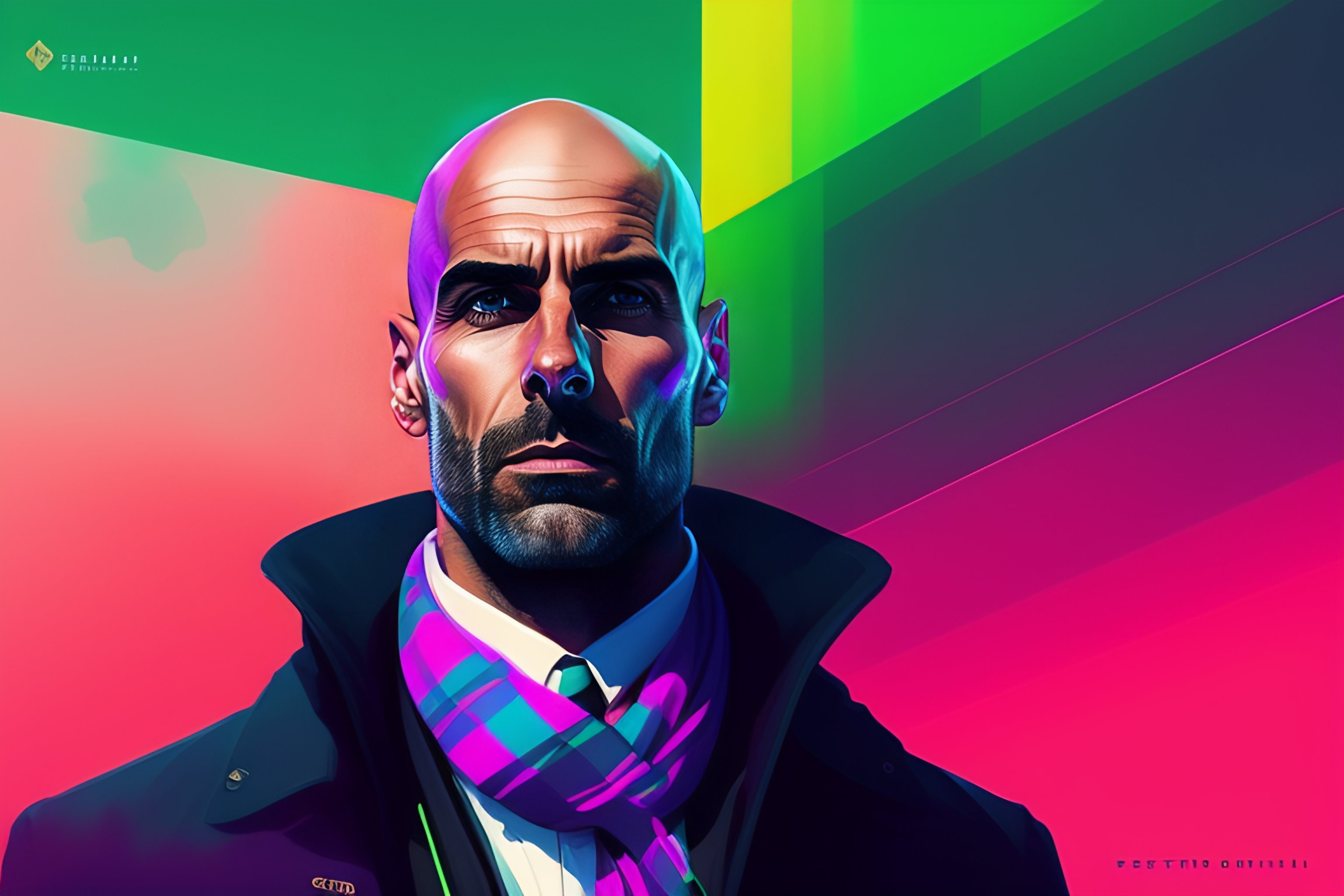 Lexica Full body highly detailed portrait pep guardiola, coach