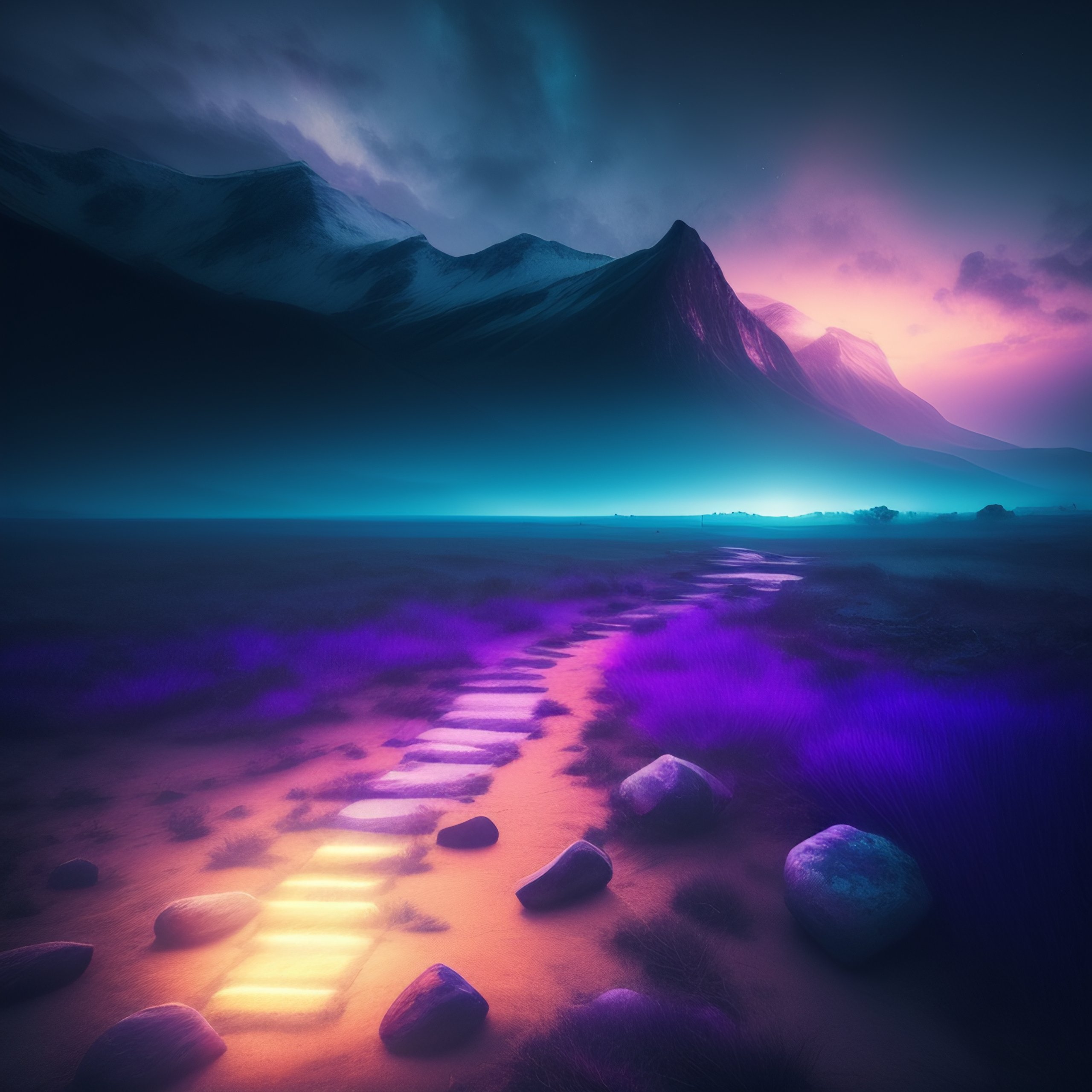 Lexica - Mystical background, debris, stones, fantasy art, gloomy ...