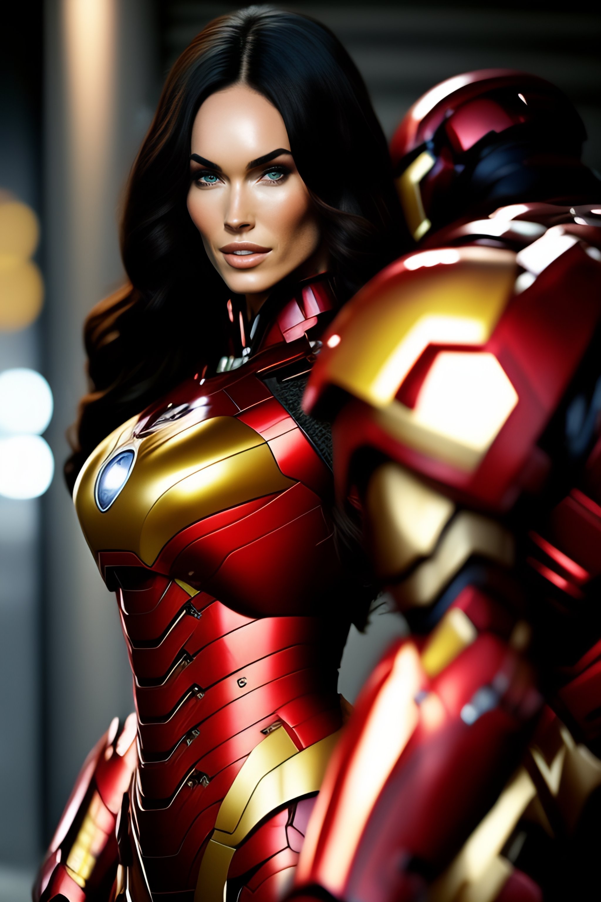 Lexica Megan Fox In Iron Man Armor