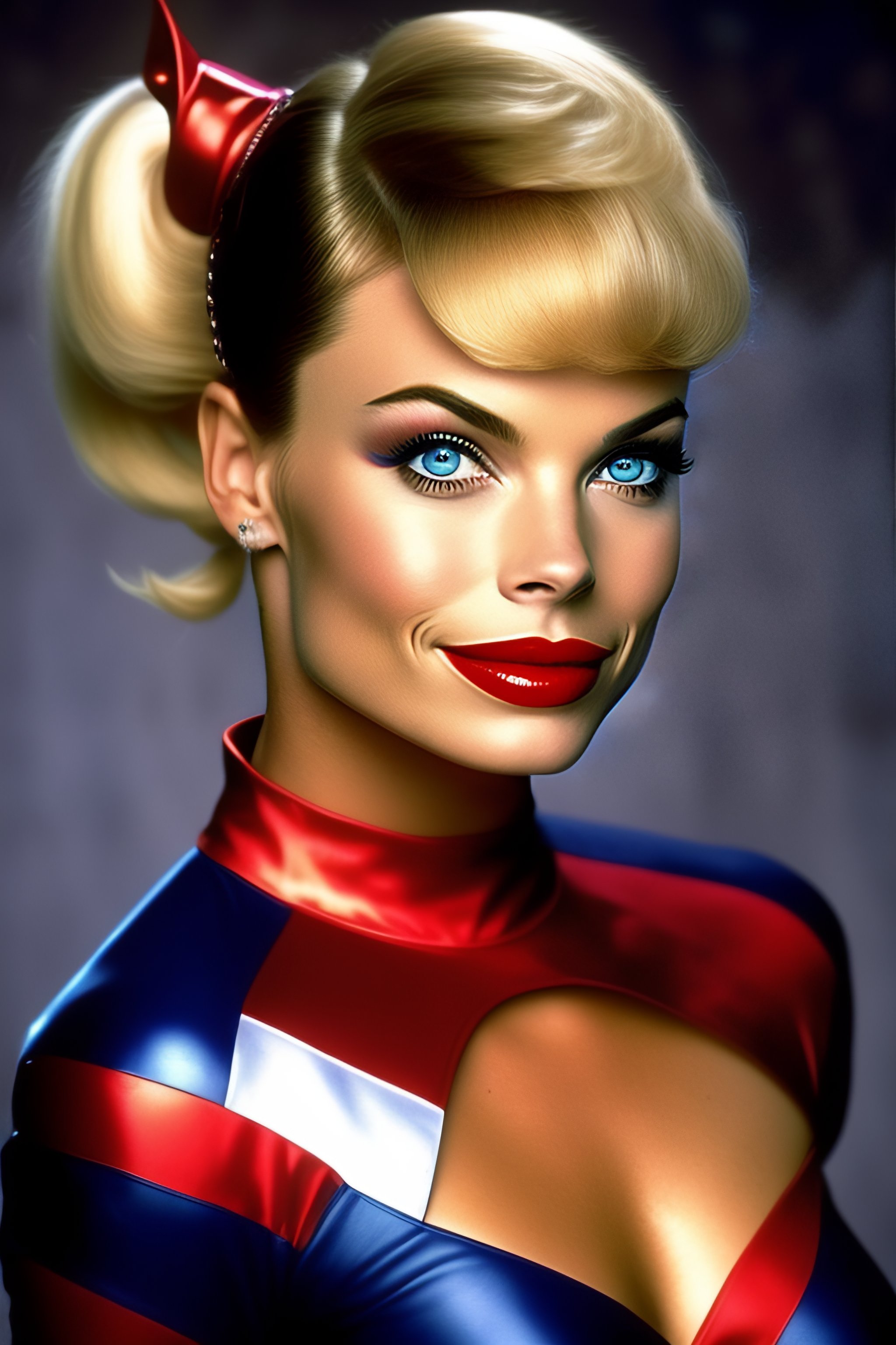 Lexica - Young Jaime Pressly as Harley Quinn