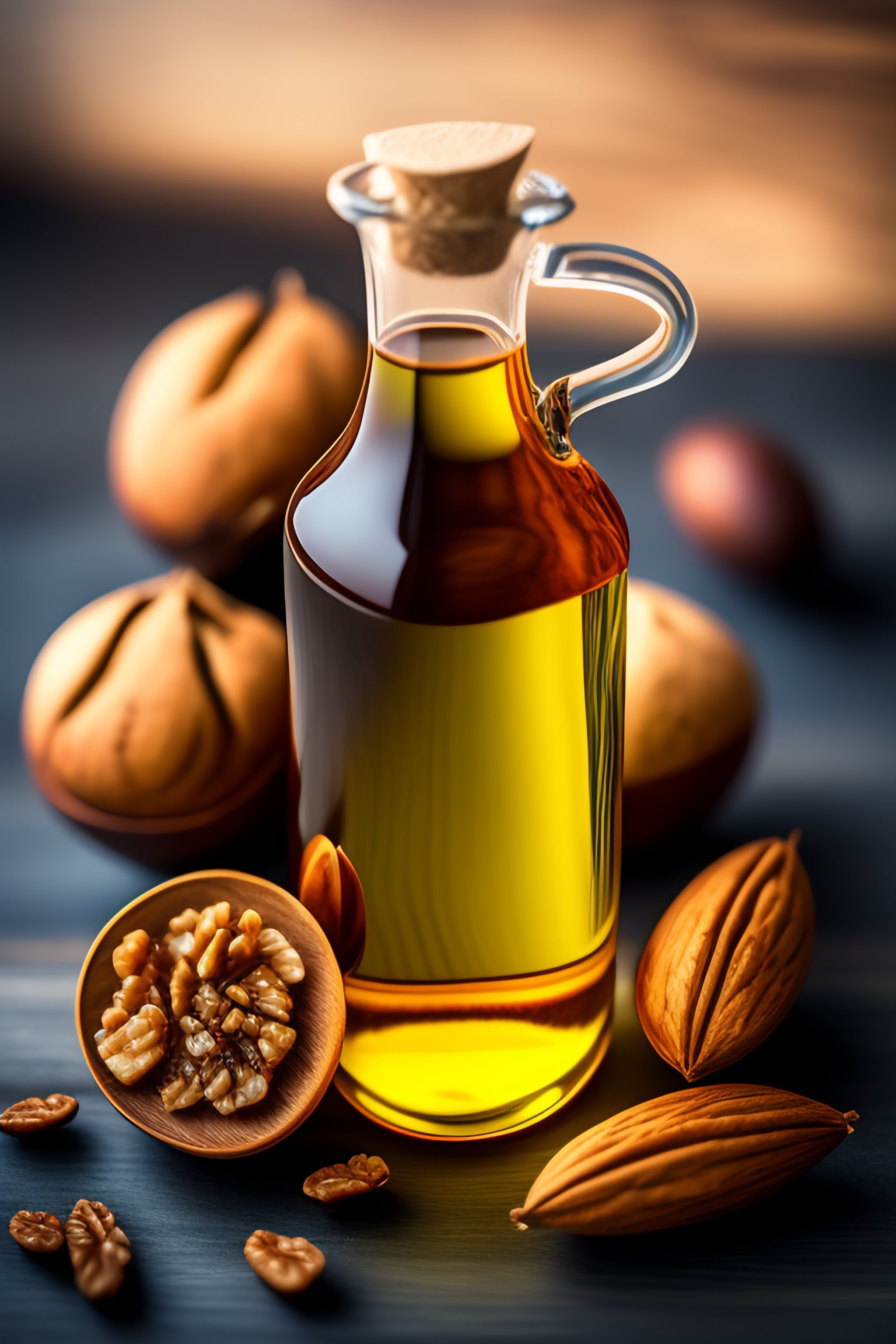 Lexica Walnut oil made from pure organic walnuts