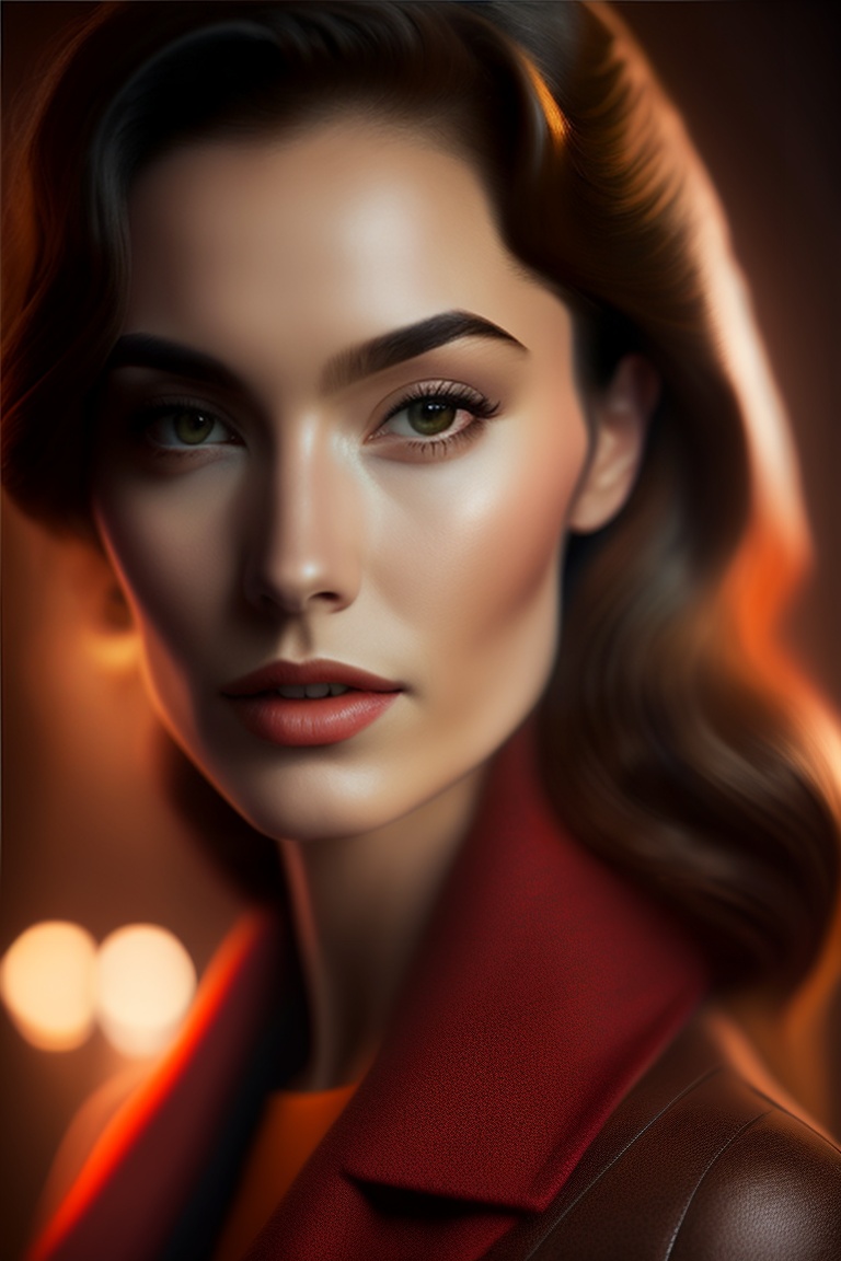 Lexica - Portrait of a beautiful woman with an enigmatic gaze and a ...
