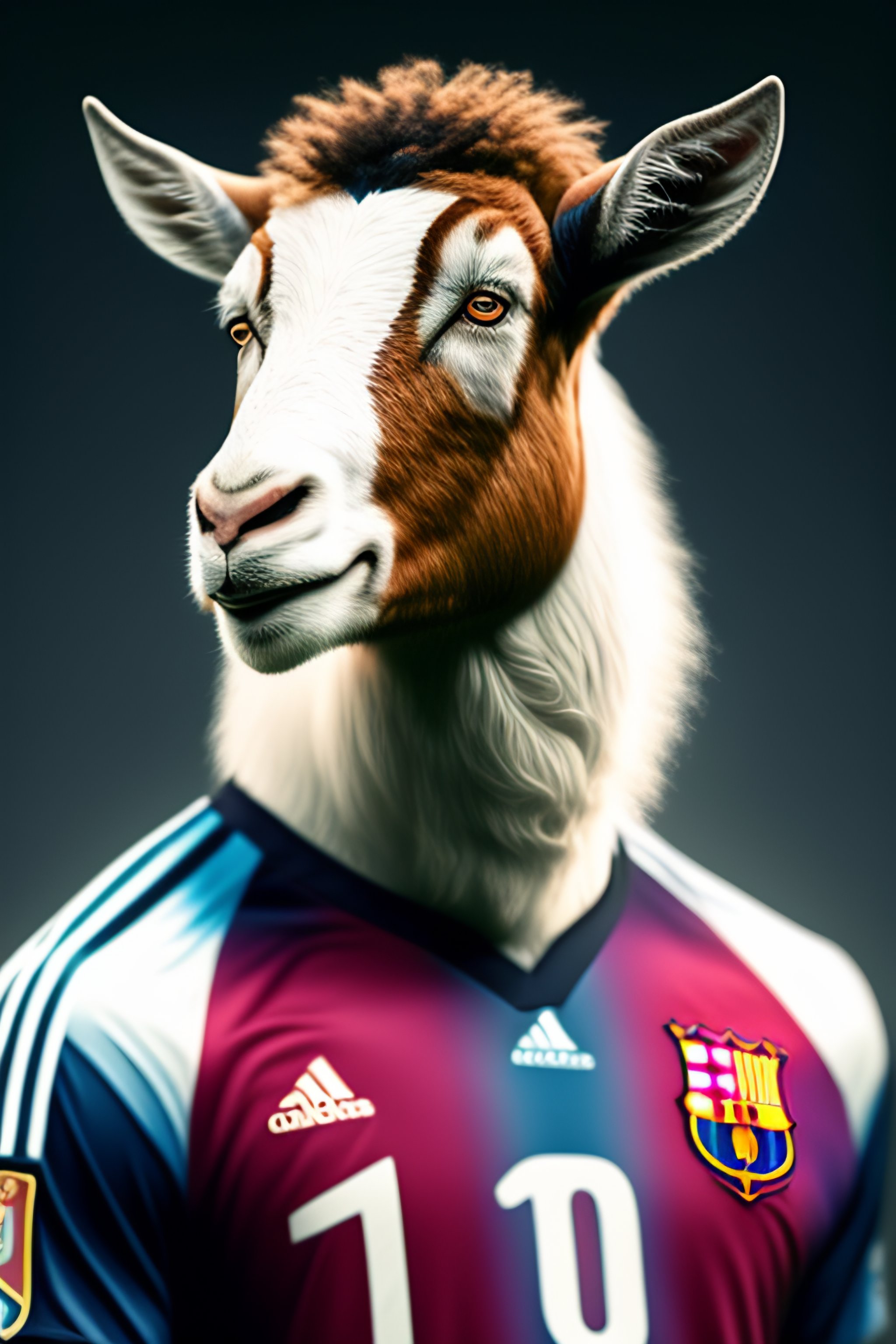 Lexica - Messi but with a goat body