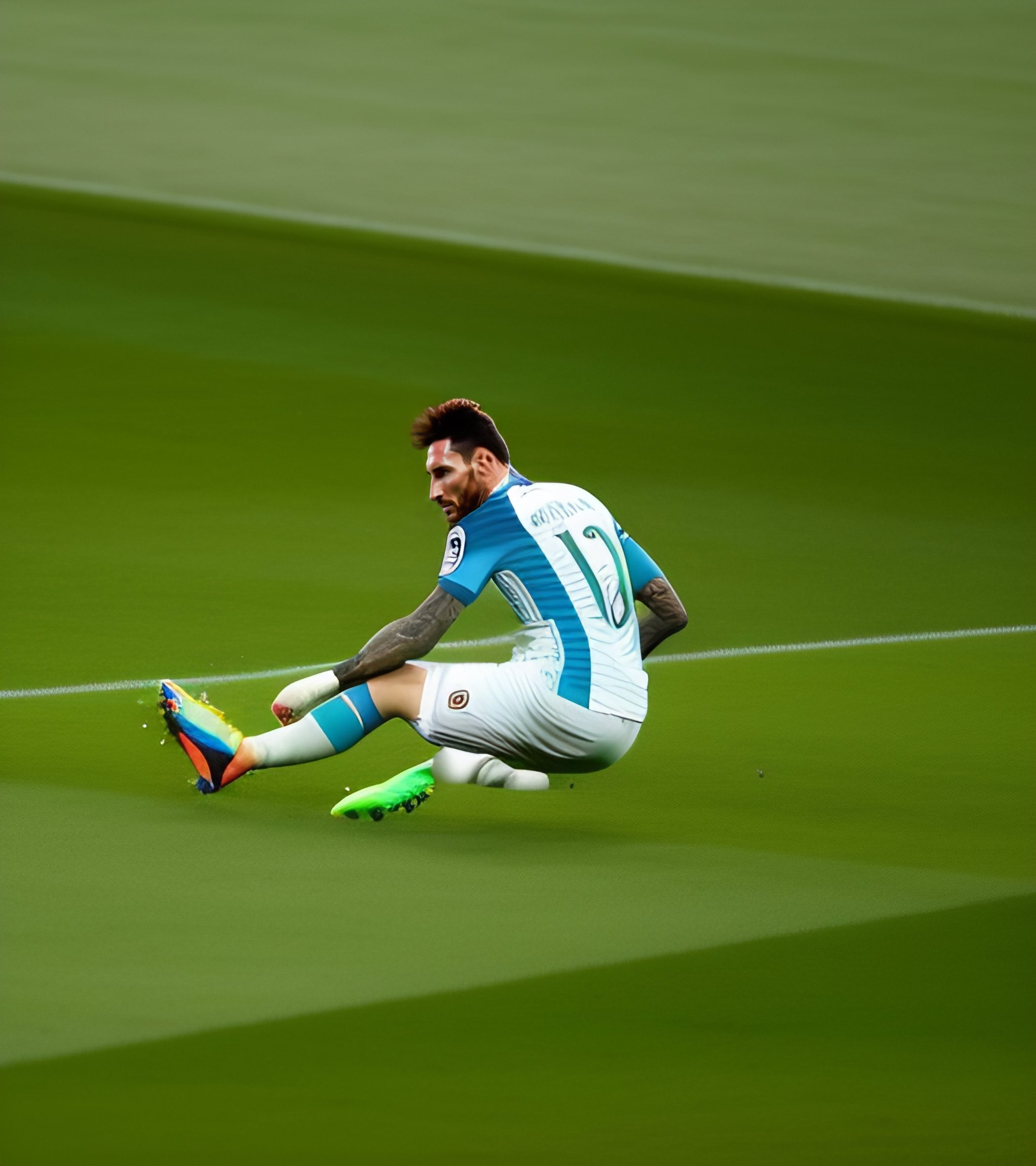 Lexica Leo Messi Volando