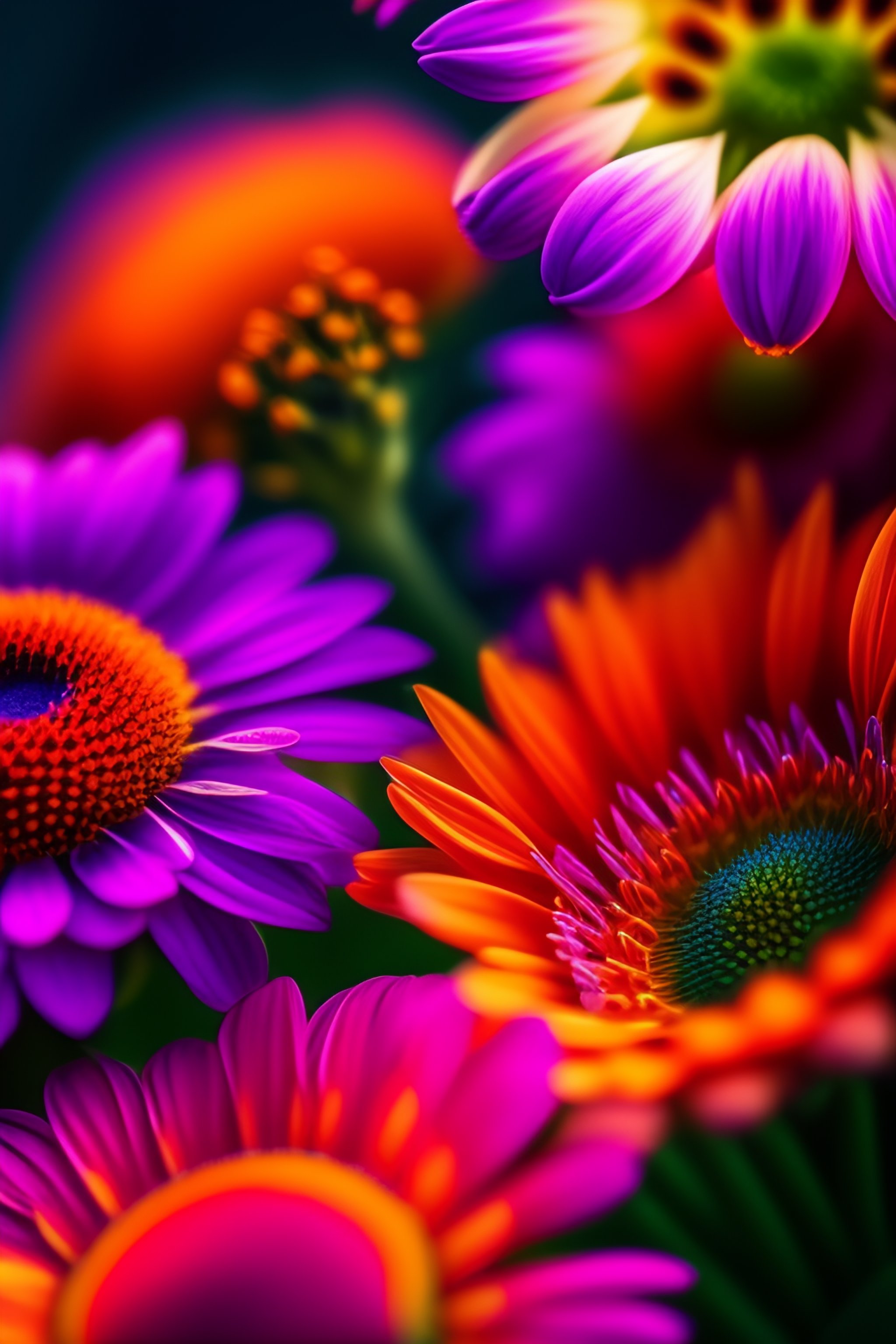 Colorful Flower Wallpapers Hd