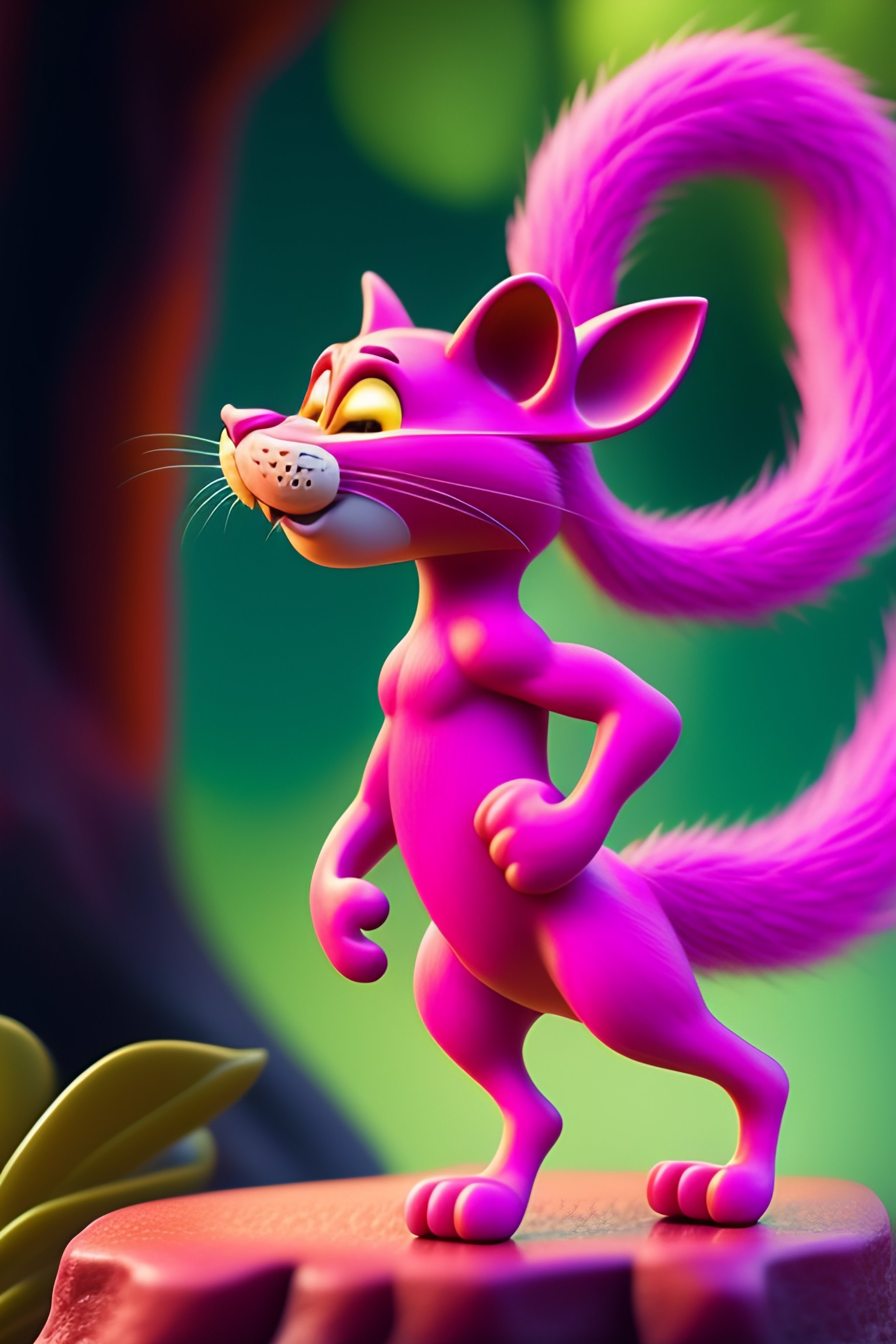 Panther in Tuxedo Pink Wallpaper - Pink Panther Wallpaper iPhone