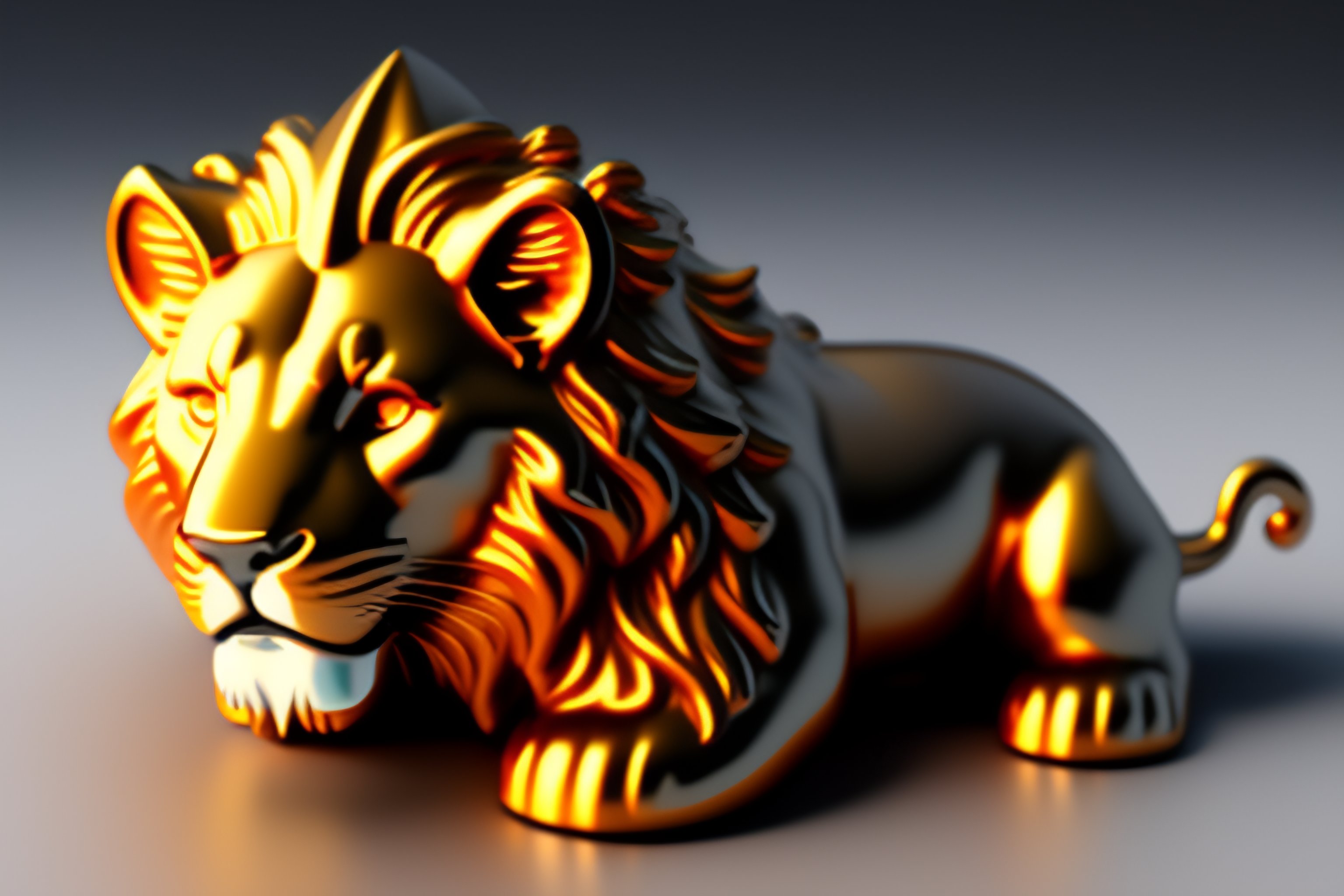 Lexica - Star of David Lion, funko realistic 3d render --q 5 --ar 1:1