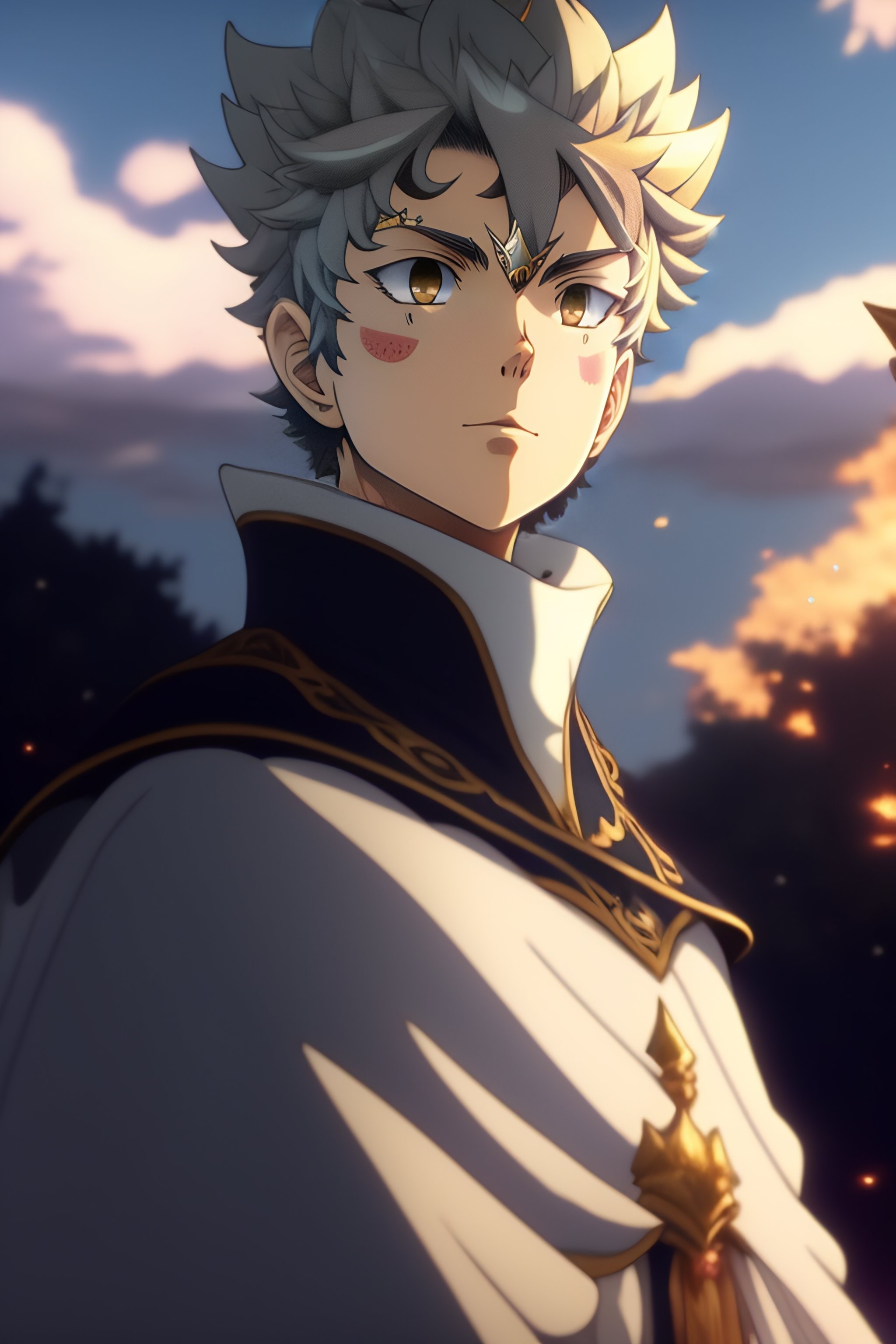 Lexica Asta black clover wizard king star gazer