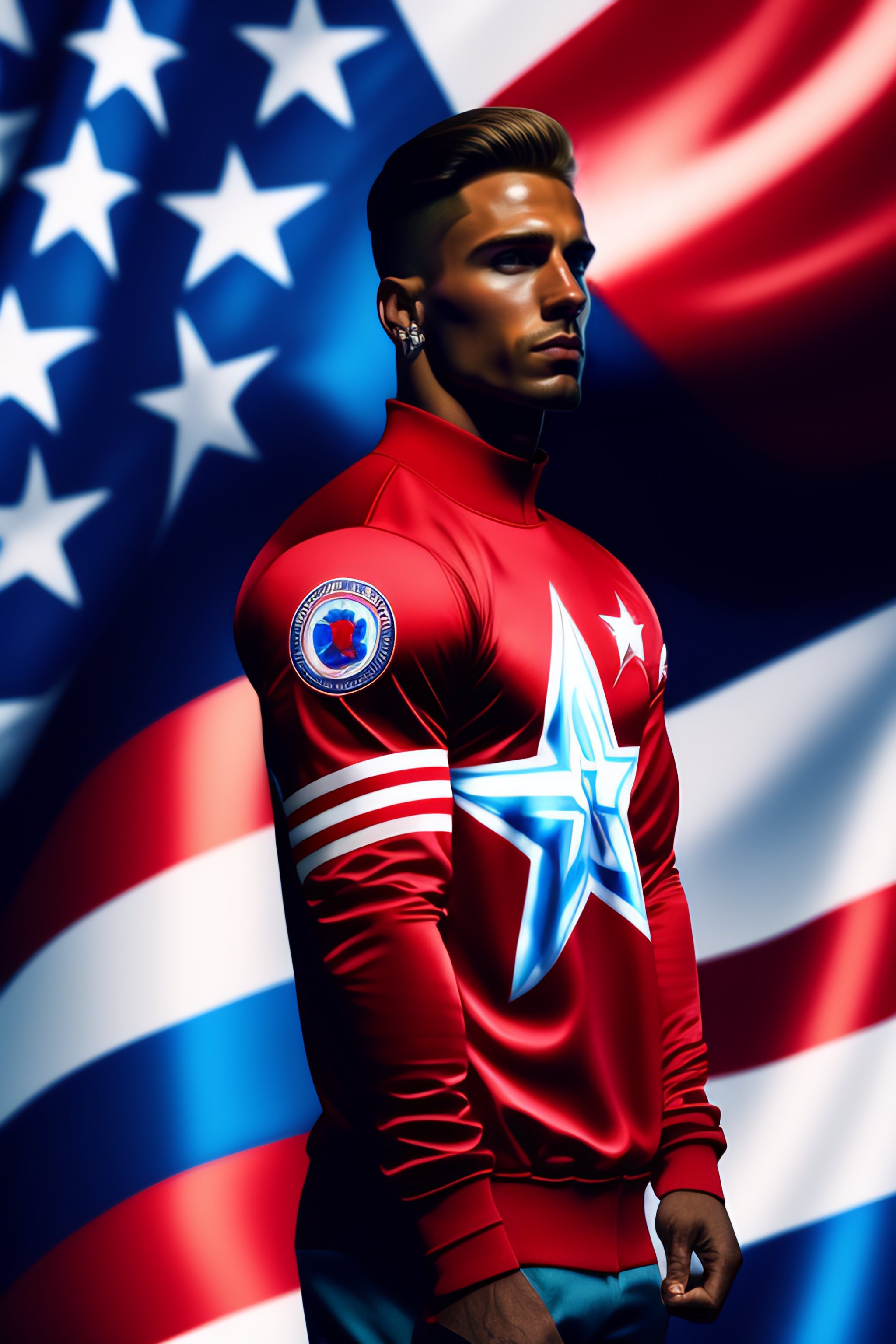 Lexica - Cristiano Ronaldo, captain america, hiphop streetwear drip