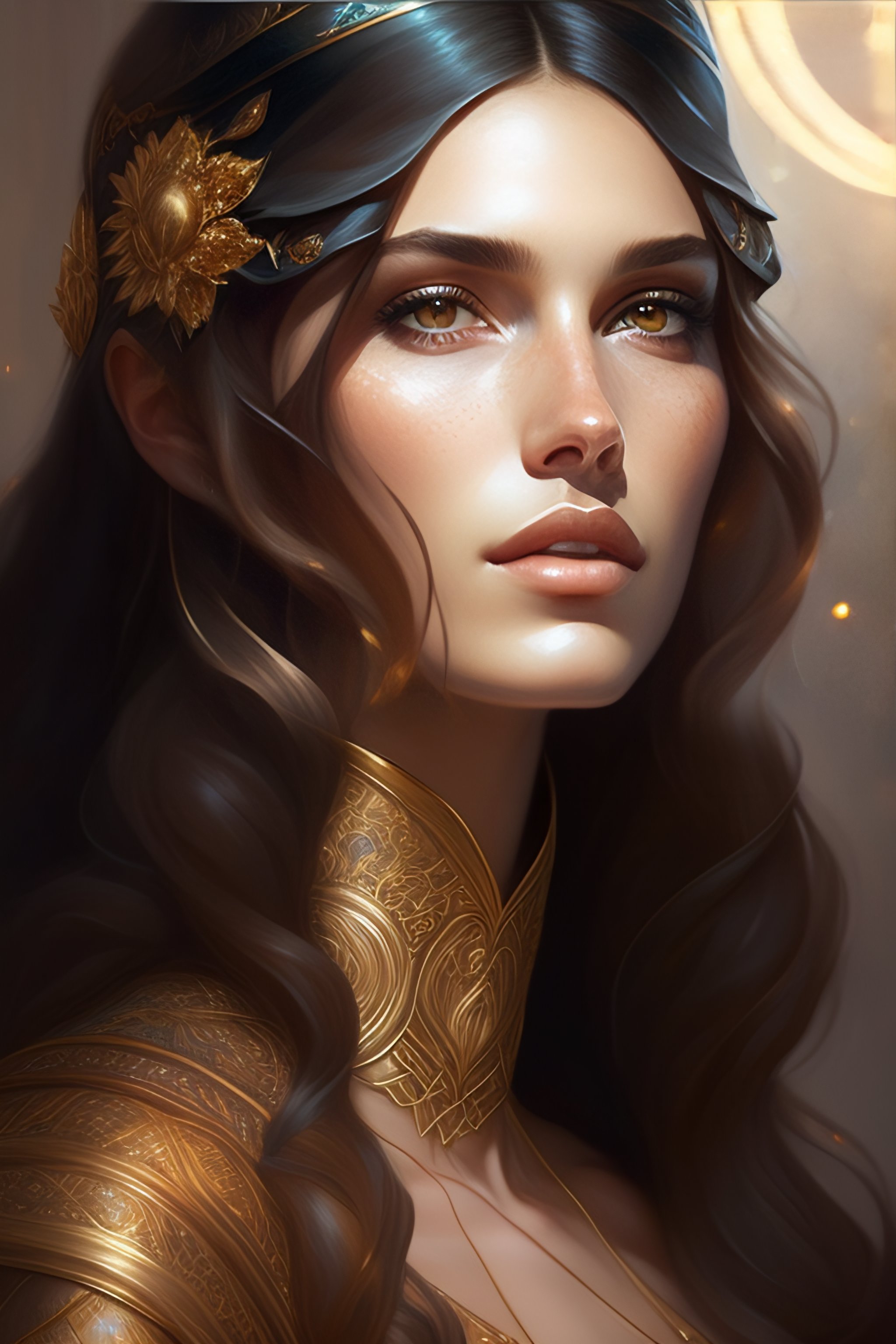 Lexica - Rhaenyra, portrait of a woman, beautiful face, symmetrical ...