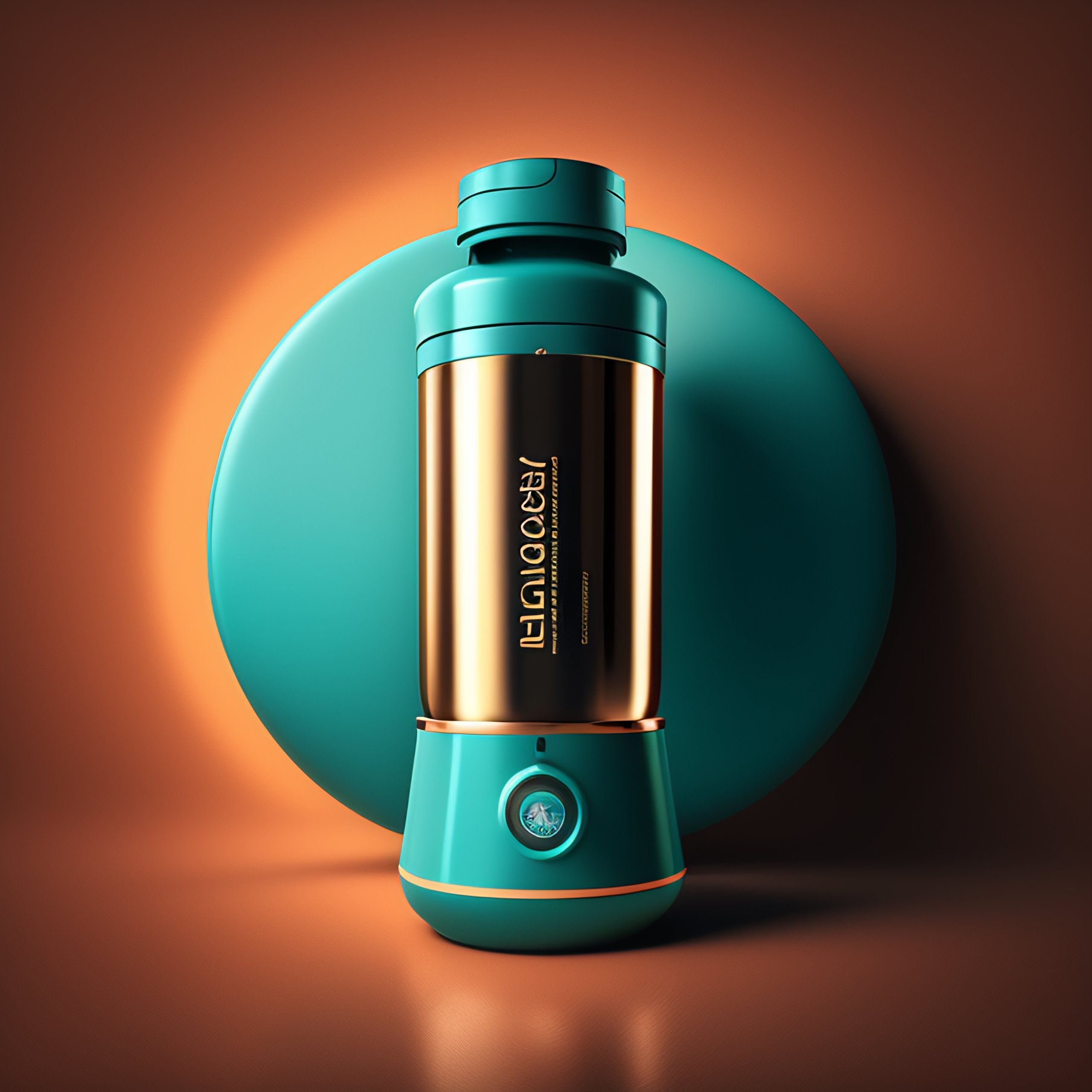 Lexica Stunning logo for a portable blender company