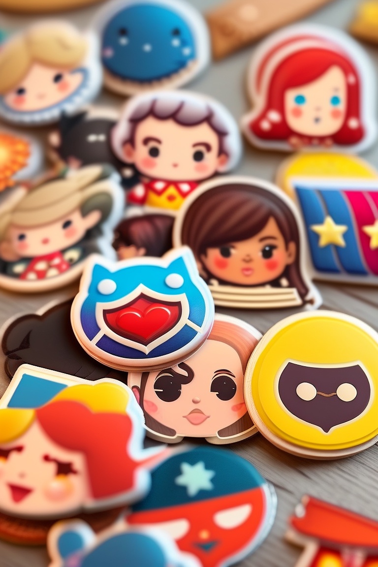 Lexica - Pop Culture References: Create stickers inspired by popular ...