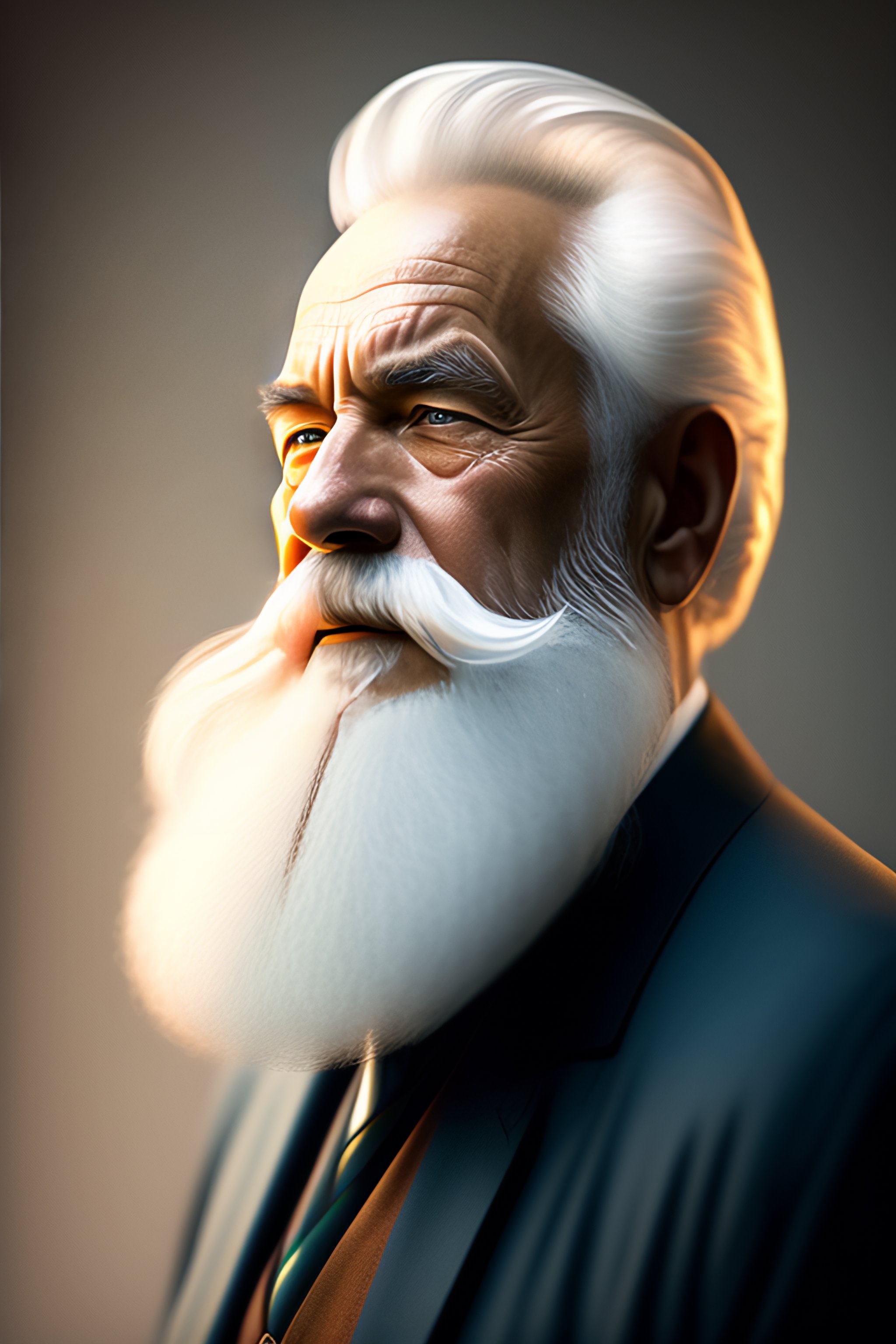 lexica-old-man-white-beard-lookin-under-his-eyes-hyper-realistic