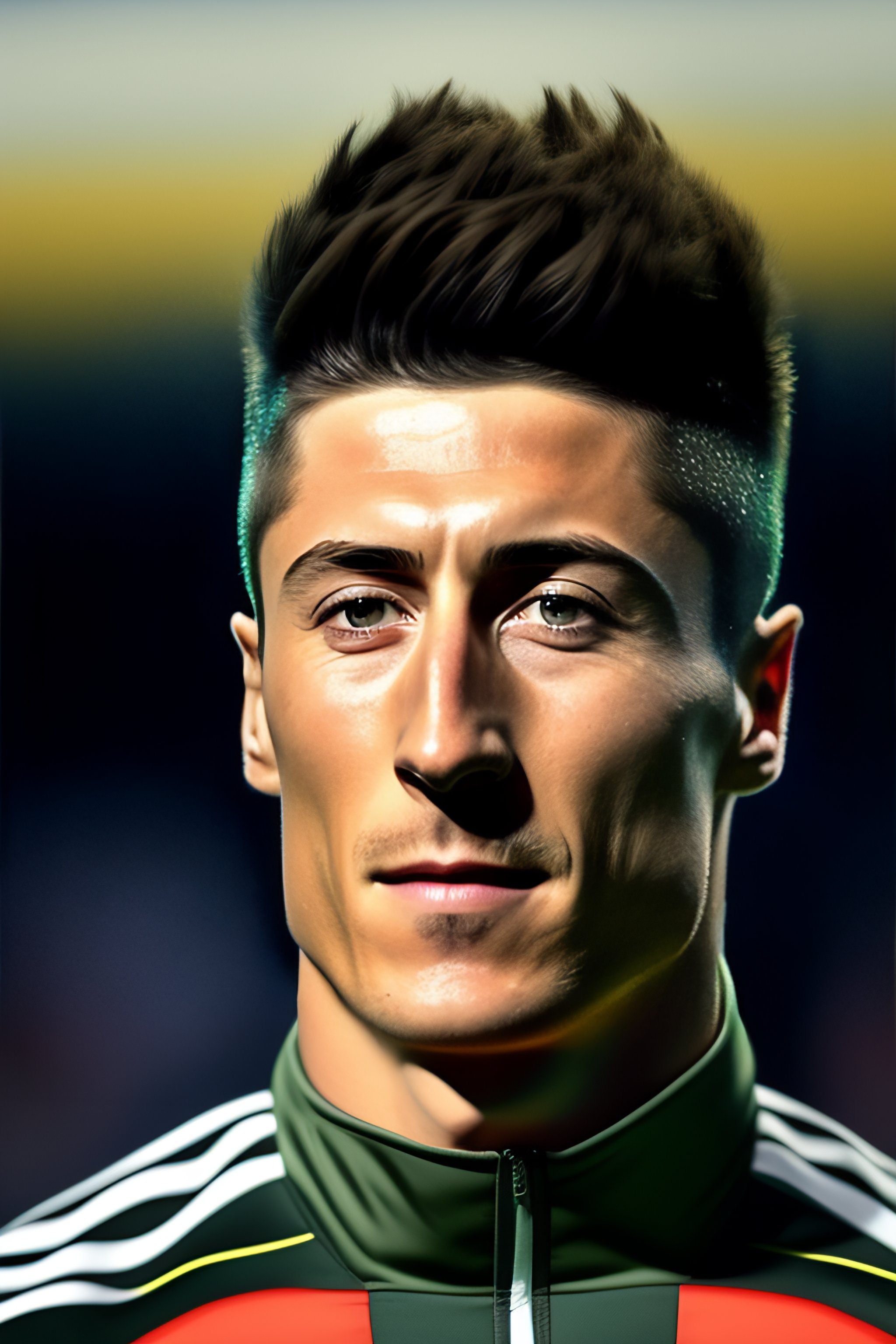Lexica - Robert lewandowski as a solider