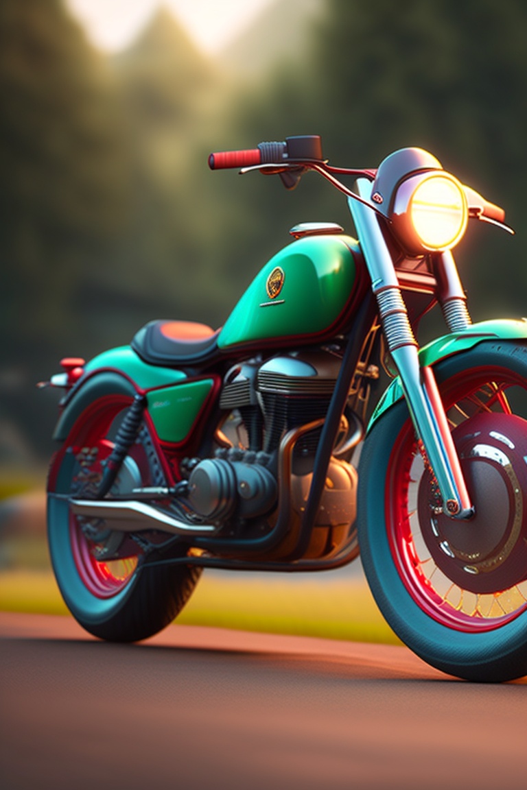 Lexica - Realisuc bike, cinematic, rough, 8k