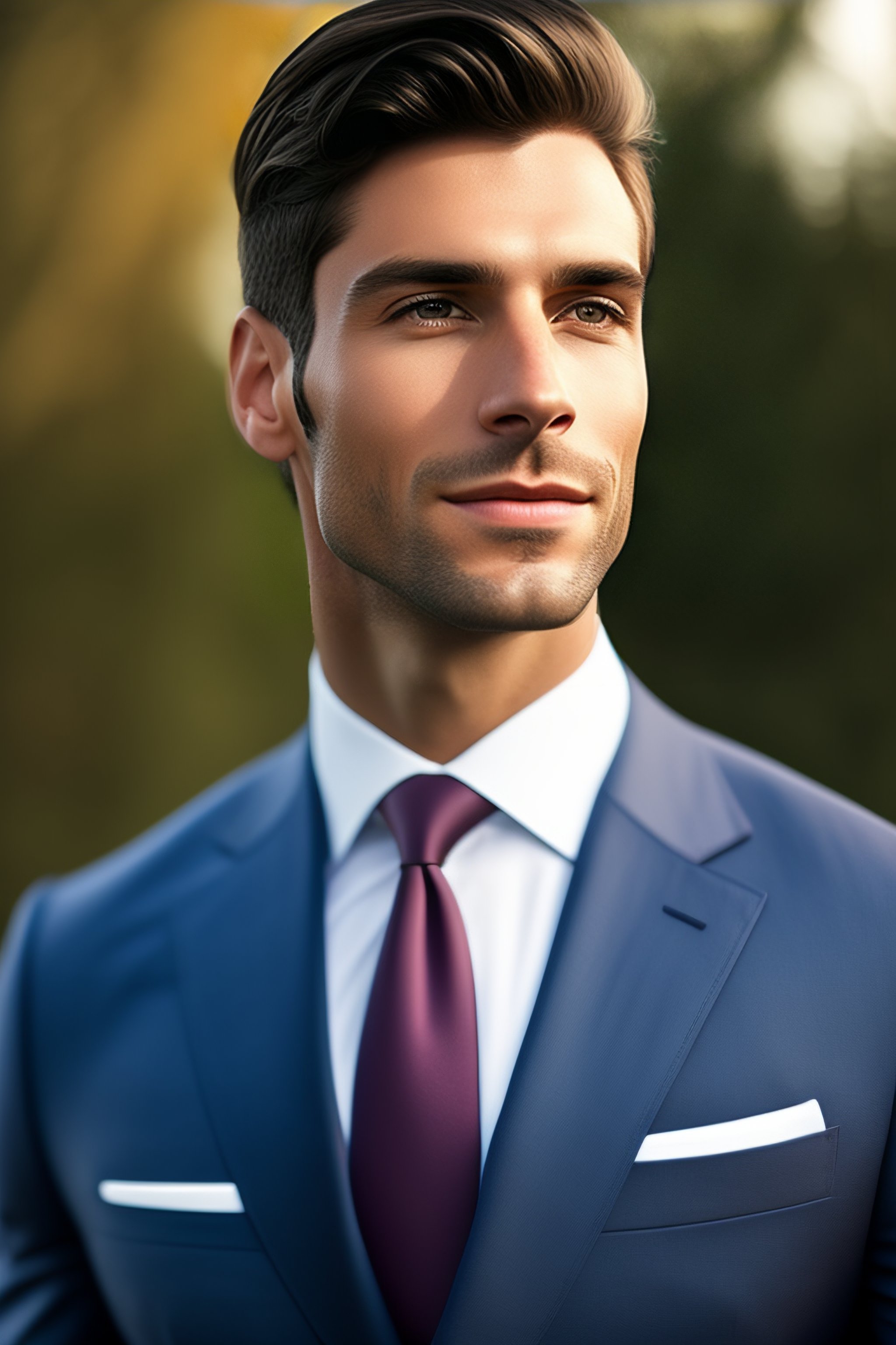 Lexica - Man wearing a business suit