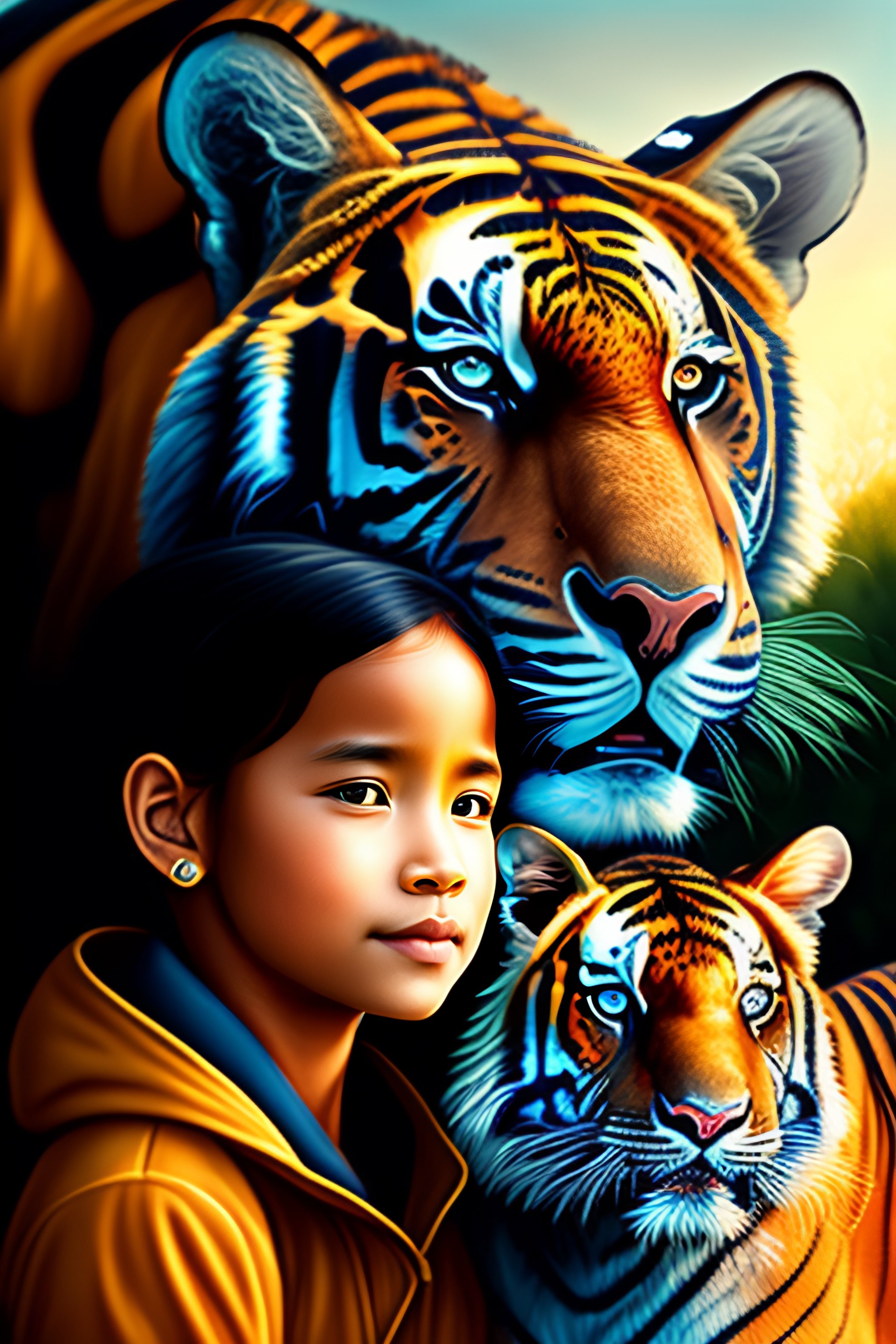 Lexica - Tiger , reserve , hope , girl
