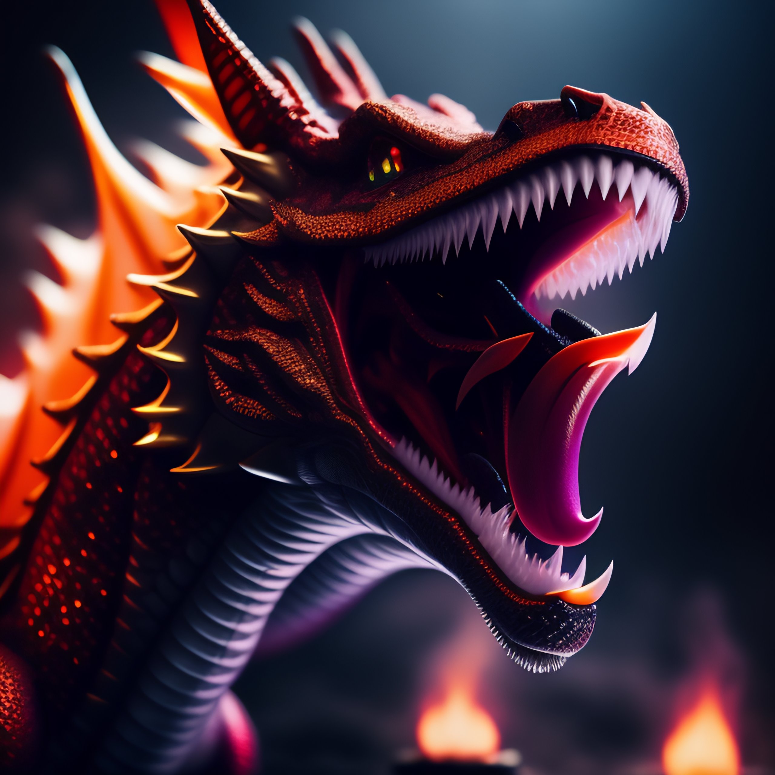 fire breathing dragons wallpaper