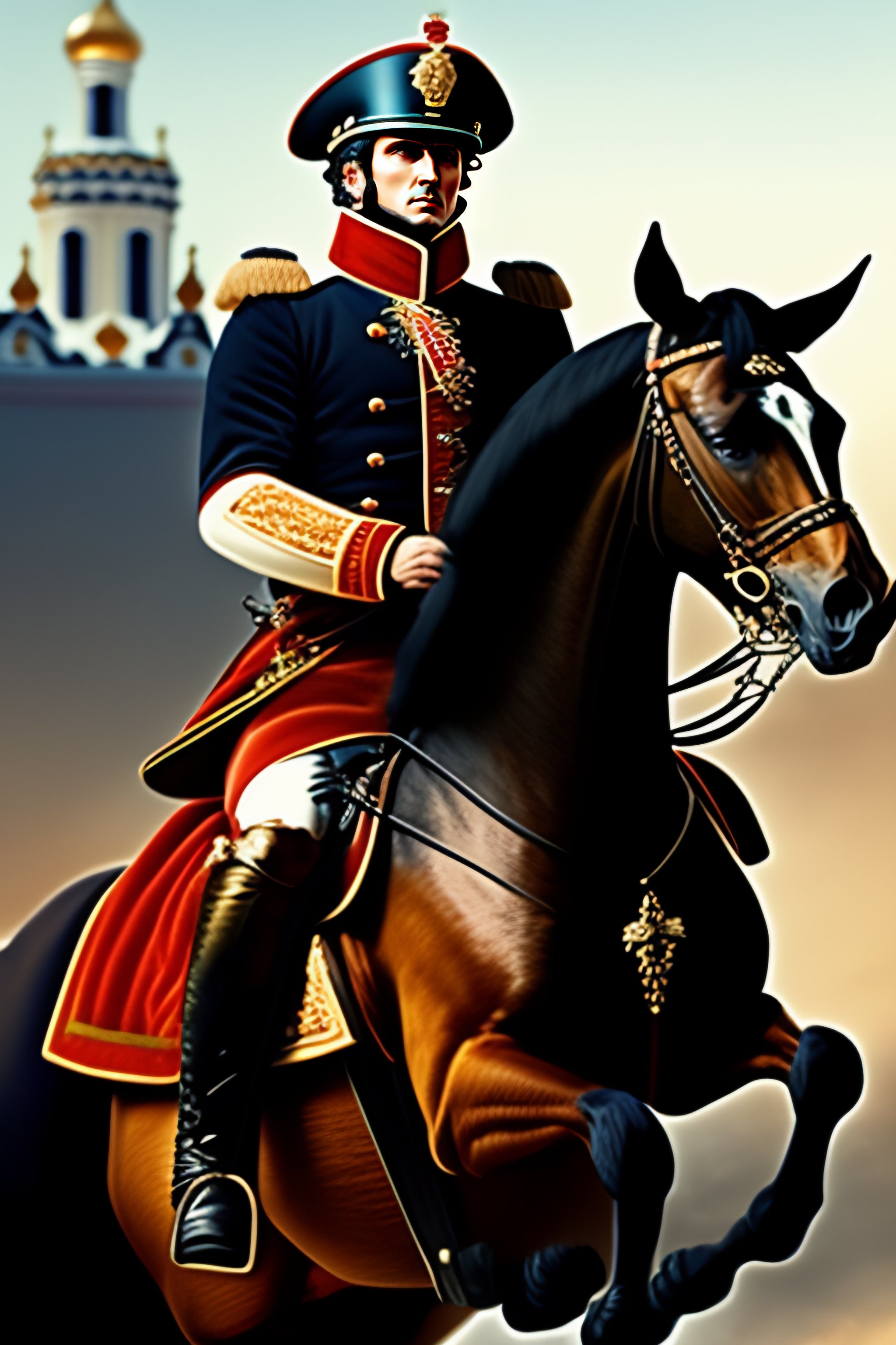 Lexica - Napoleon on his Russian campaign at the gates of Moscow ...