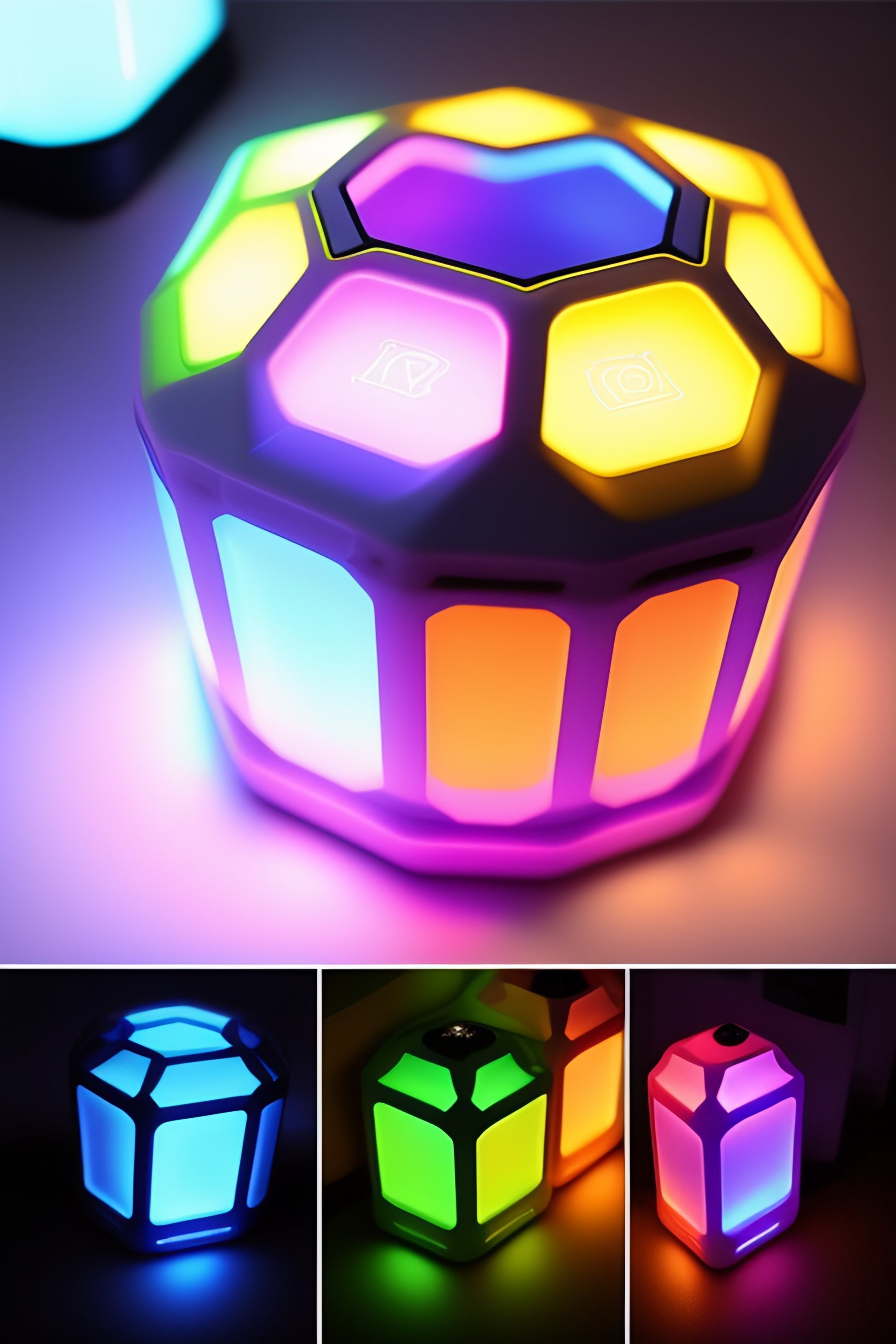 Lexica - Hexagon portable iluminated sport device